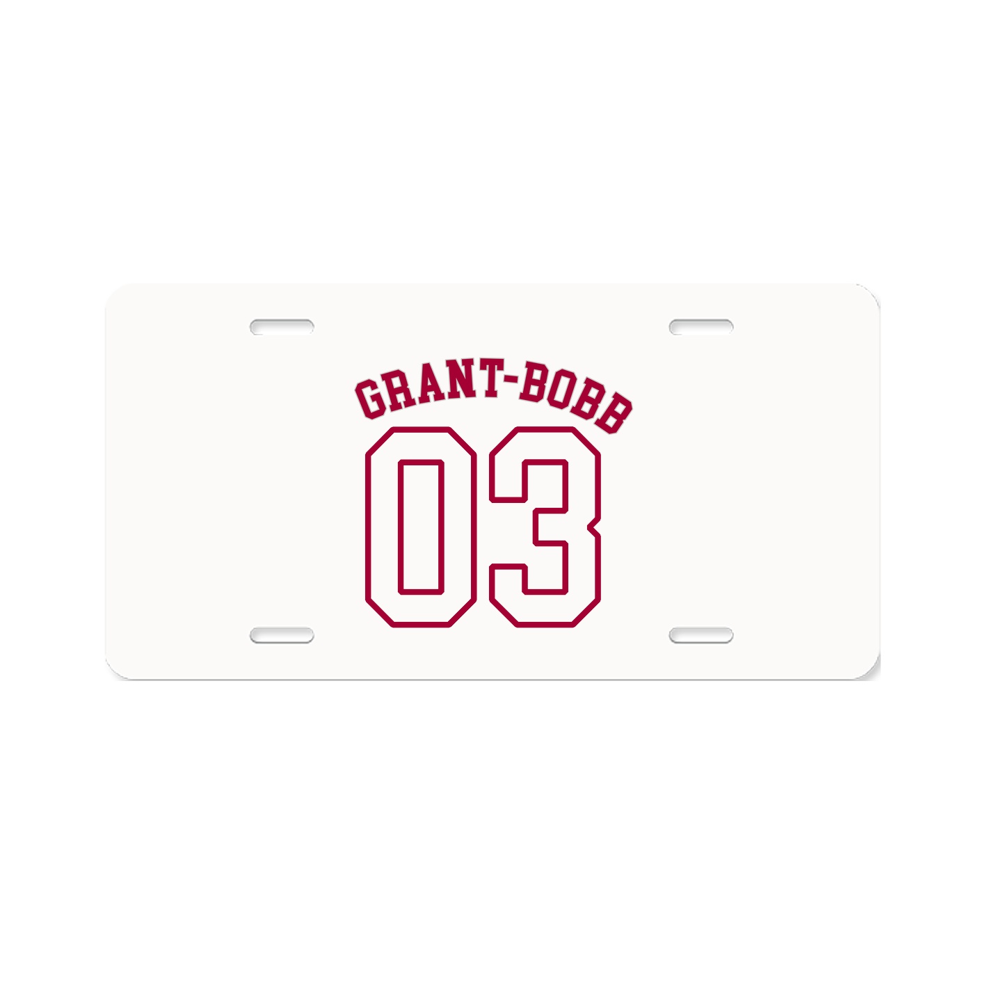 License Plate — Shirsey Arch in Classic