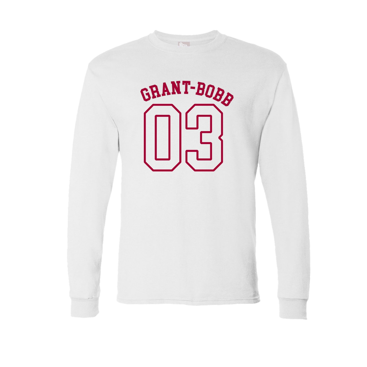 Long Sleeve Tee — Shirsey Arch in White