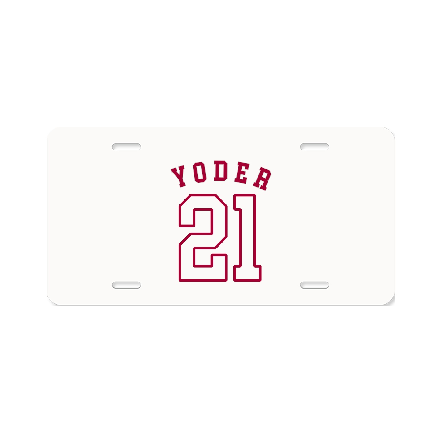 License Plate — Shirsey Arch in Classic
