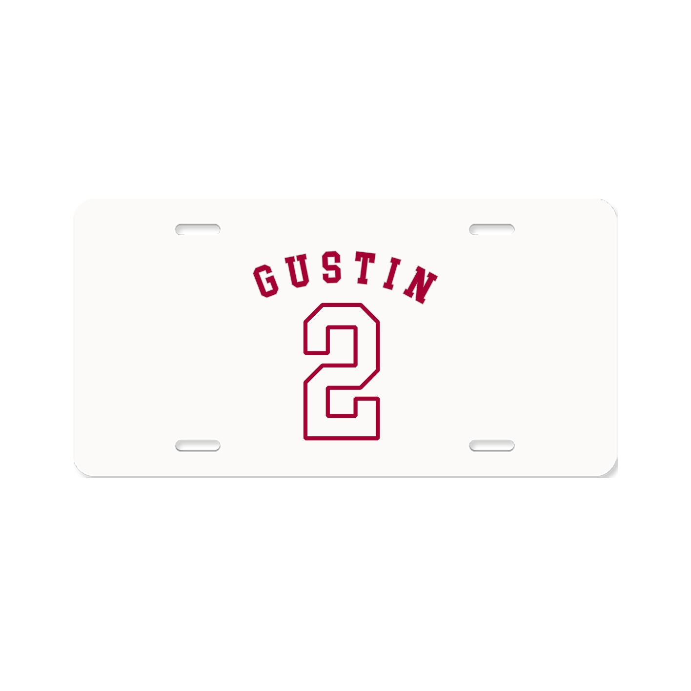 License Plate — Shirsey Arch in Classic