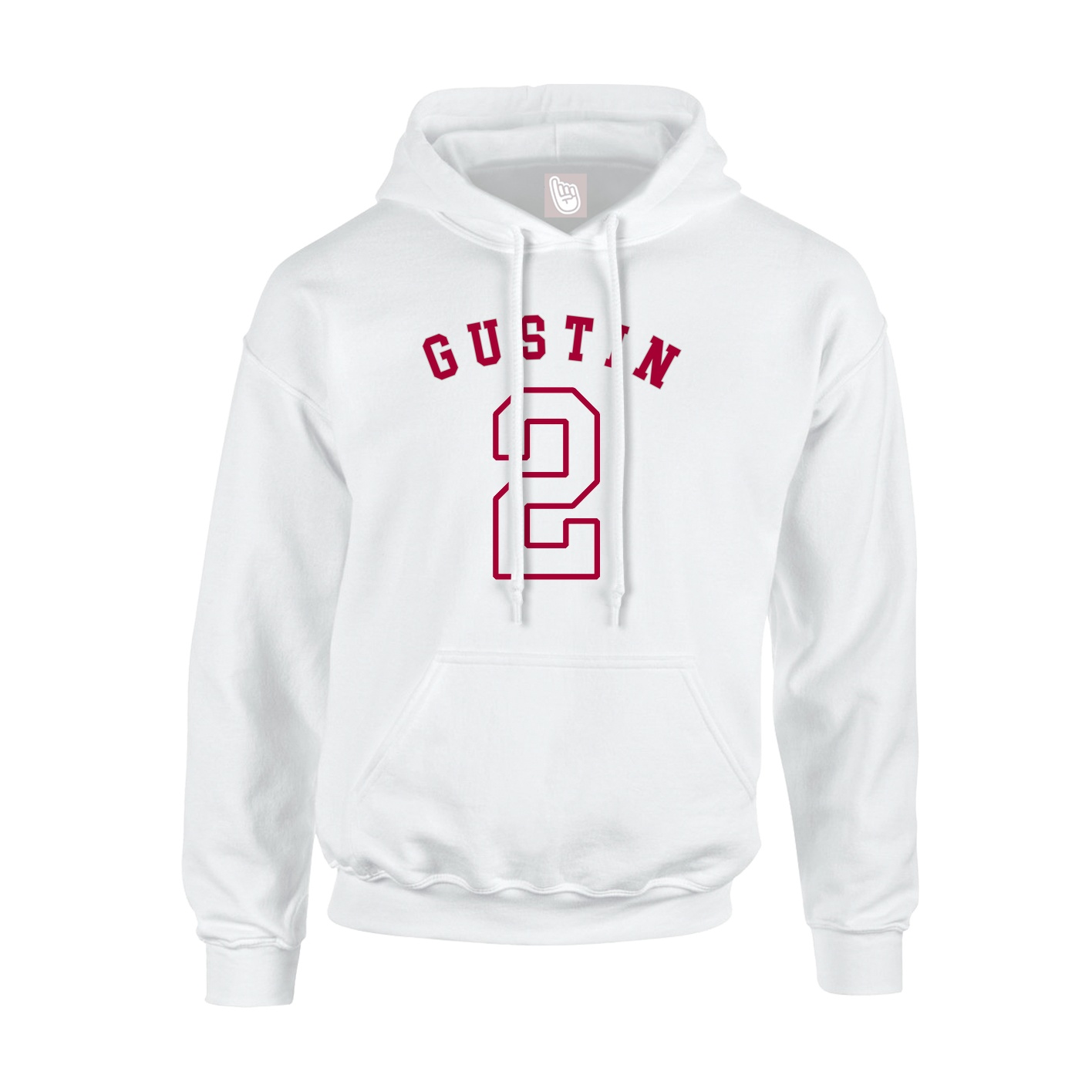 Hoodie — Shirsey Arch in White