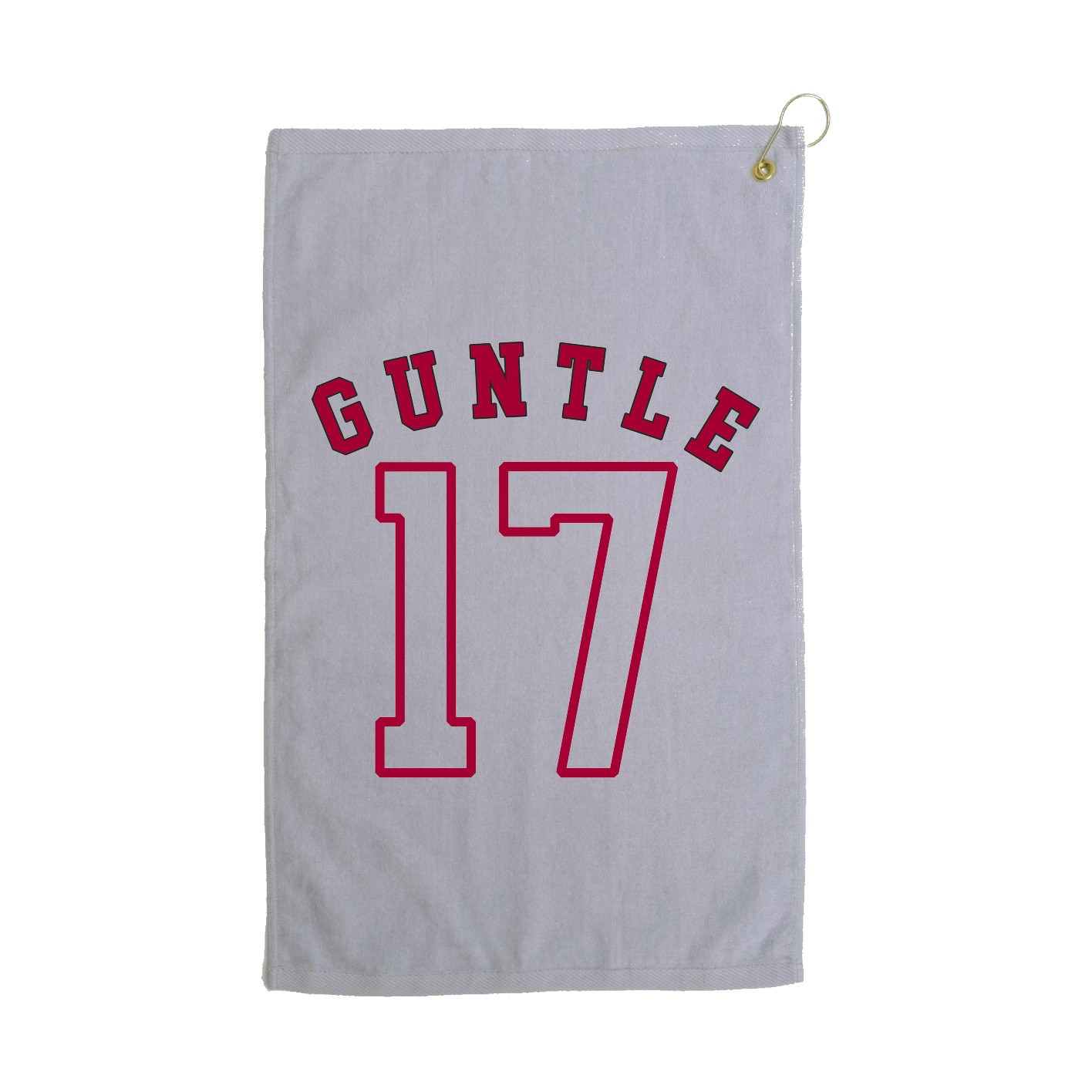 Golf Towel — Shirsey Arch in Grey