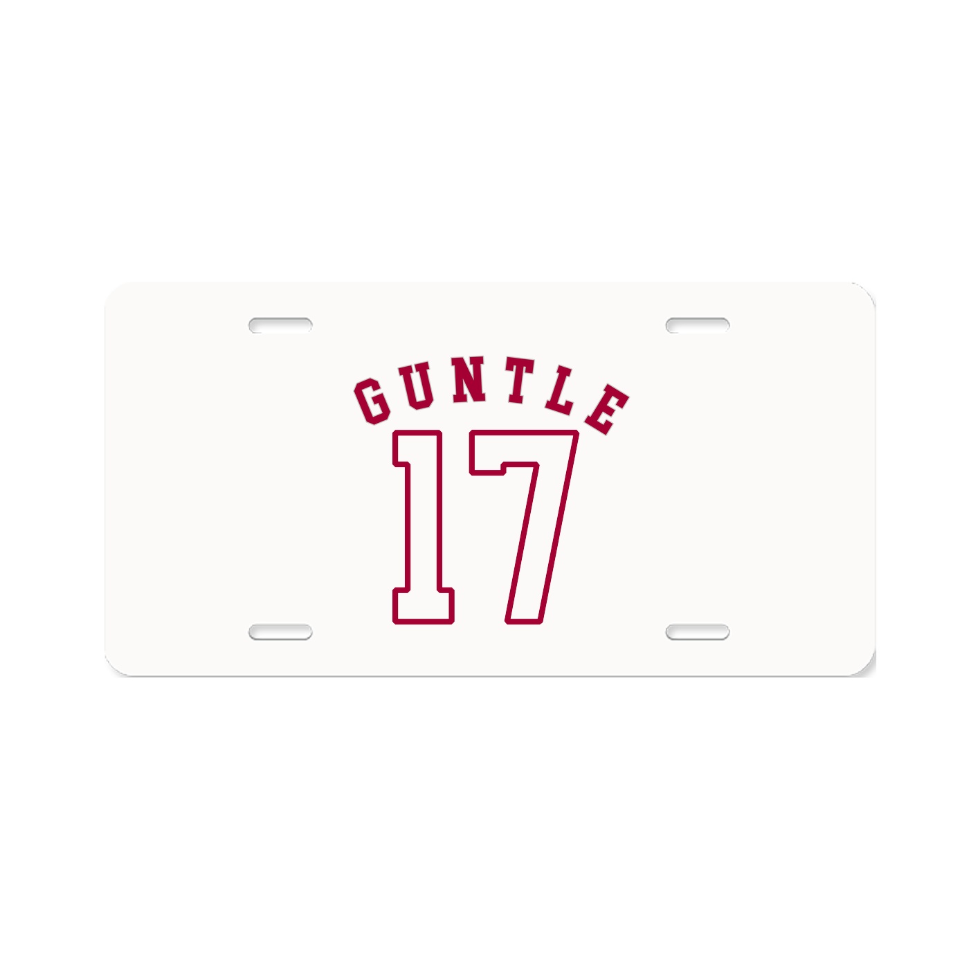 License Plate — Shirsey Arch in Classic