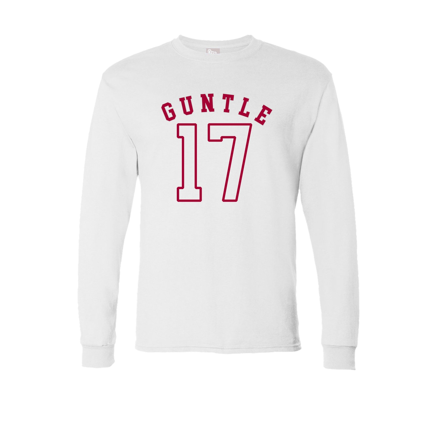 Long Sleeve Tee — Shirsey Arch in White