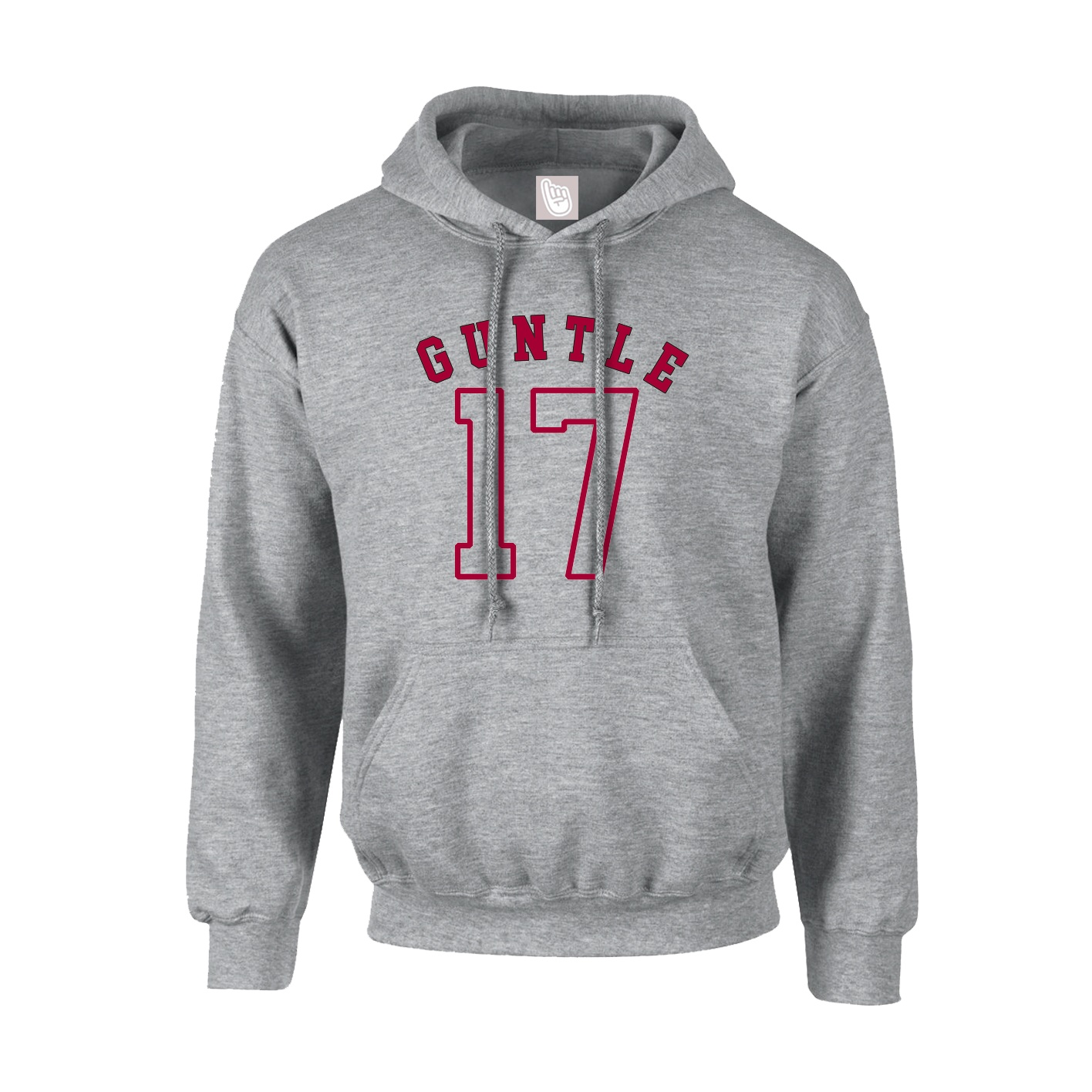 Youth Hoodie — Shirsey Arch in Grey