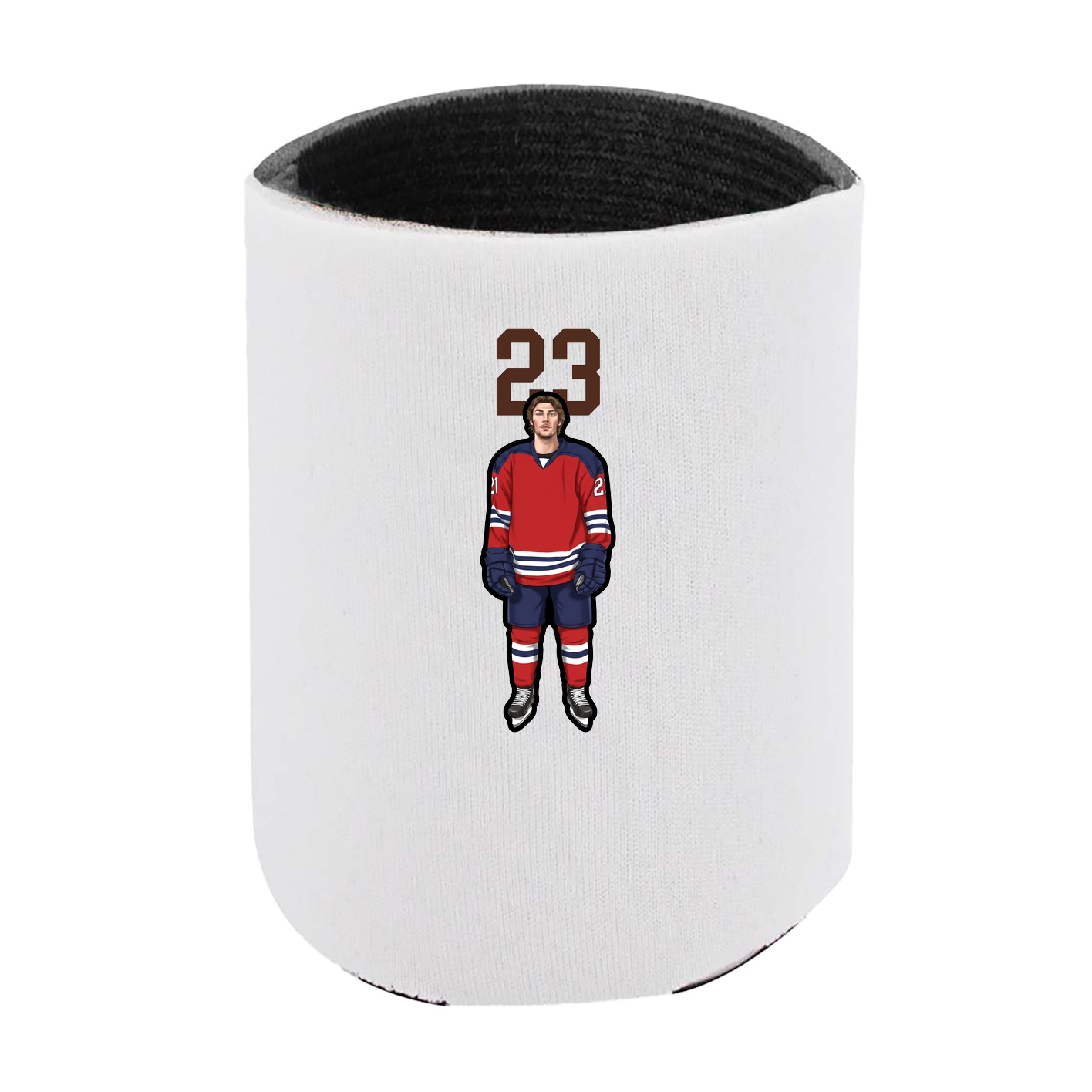 Can Holder — Number Top in White