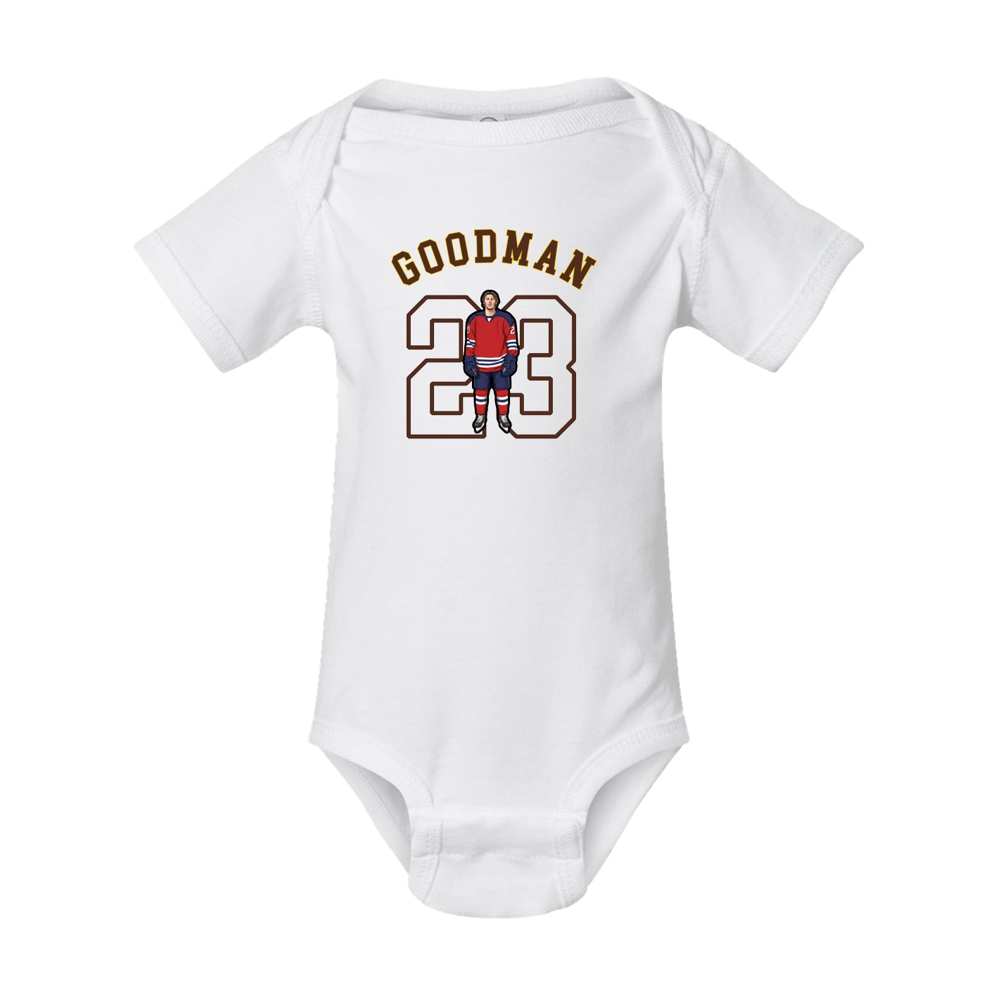Baby Onesie — Shirsey Arch in White