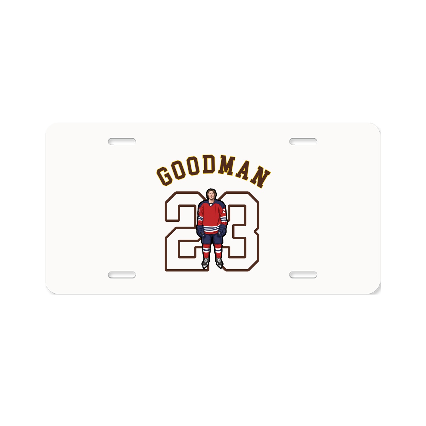 License Plate — Shirsey Arch in Classic