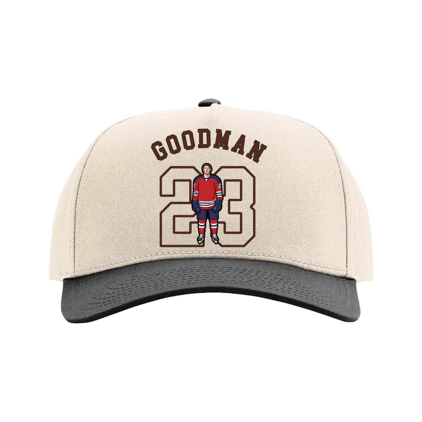 Full Fabric Five-Panel Champ Cap