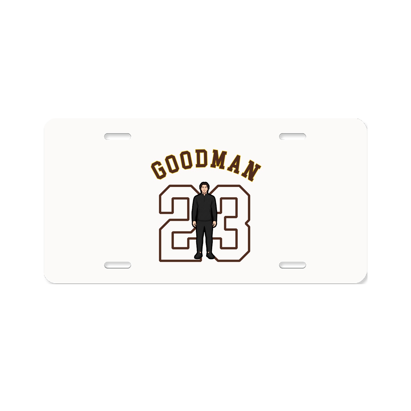 License Plate — Shirsey Arch in Classic