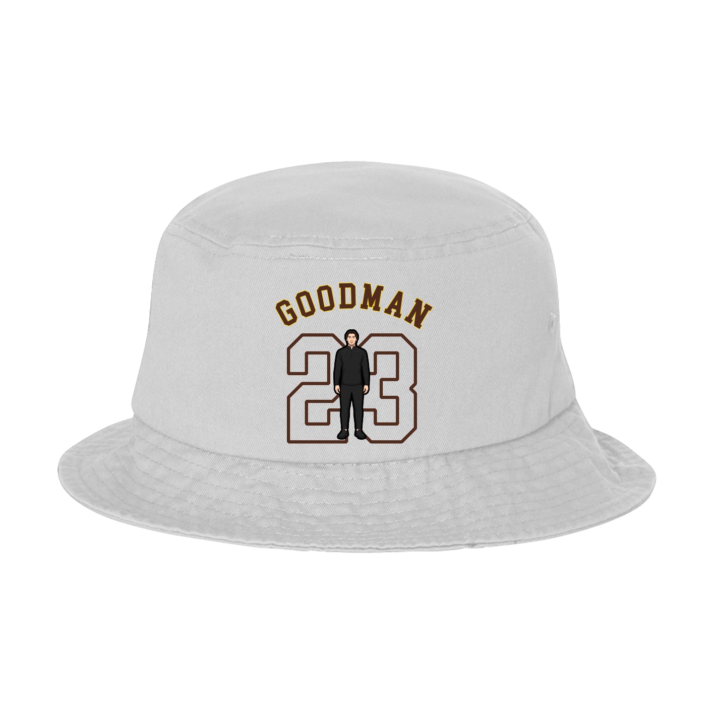 Bucket Cap — Shirsey Arch in White