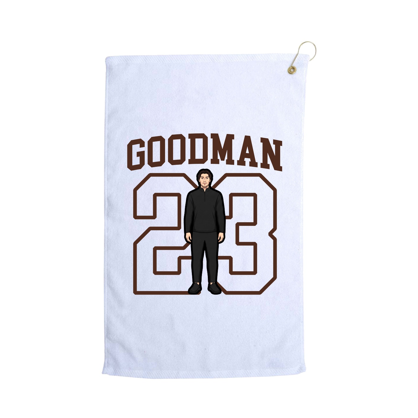 Golf Towel — Shirsey in White