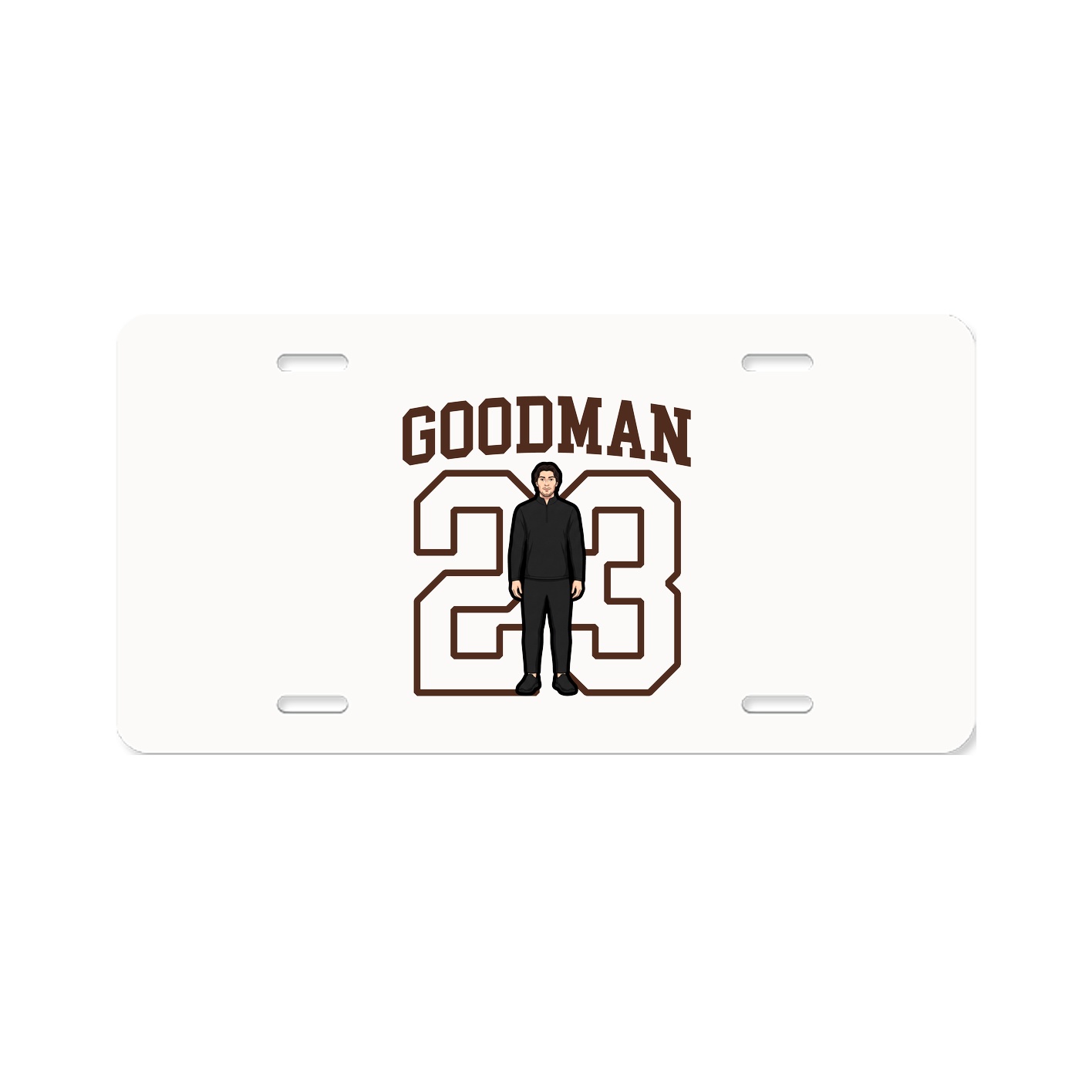 Aluminum License Plate
