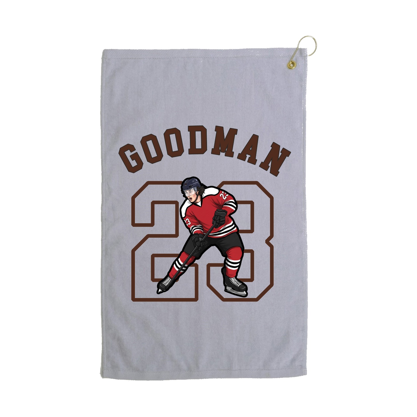 Golf Towel — Shirsey Arch in Grey