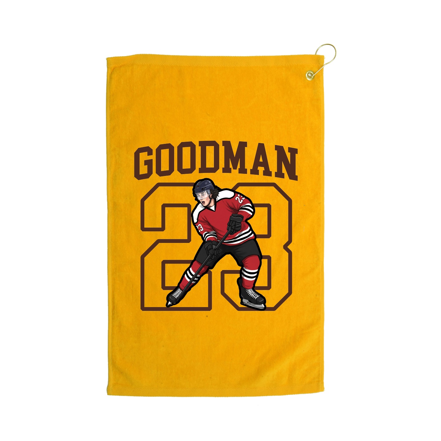 Golf Towel — Shirsey in Gold