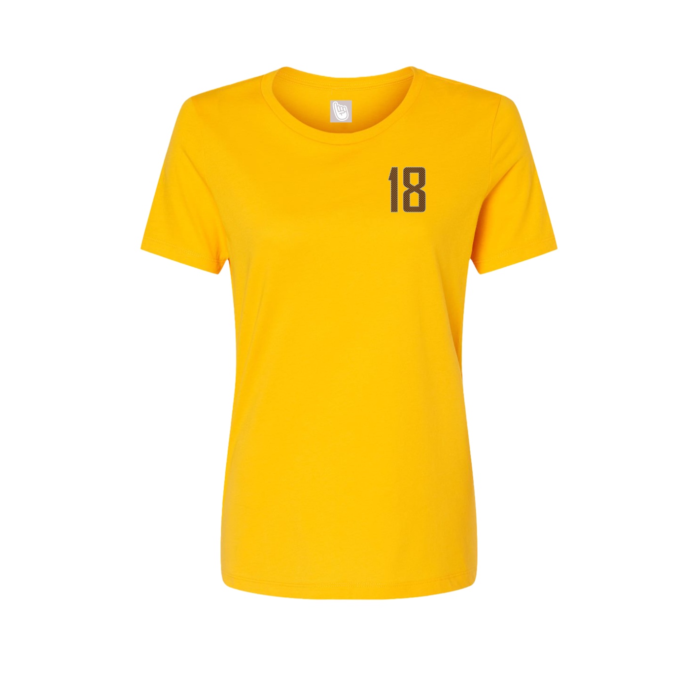 Womens Tee — Front Shirsy in Gold