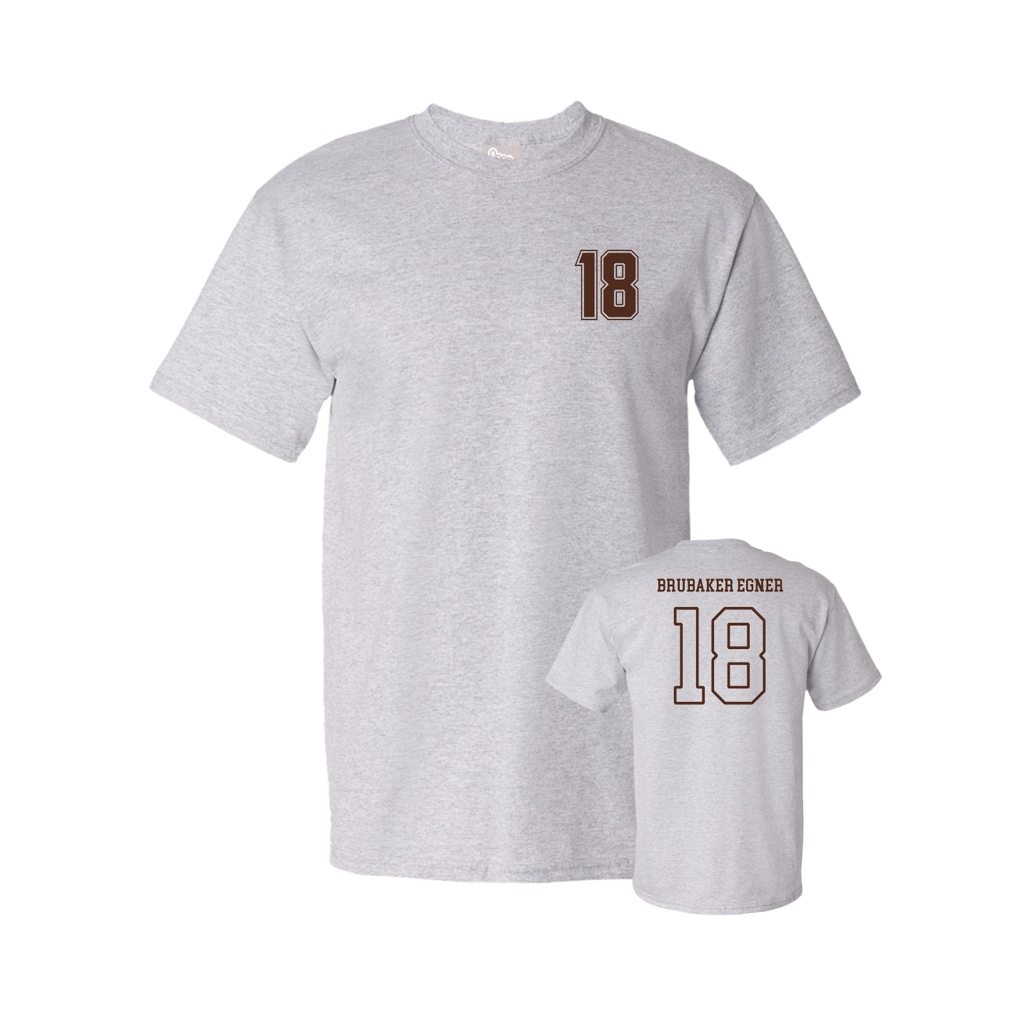 Tee — Chest Back in Grey
