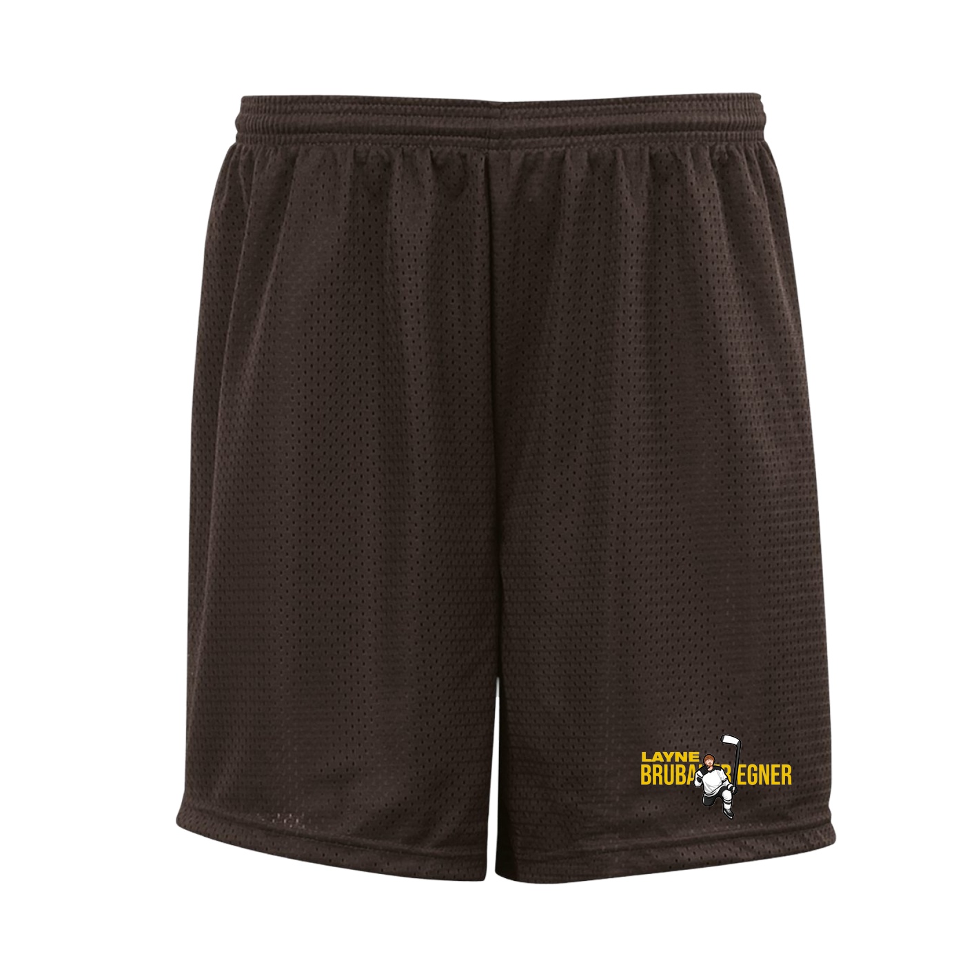 Shorts — Player Name in Brown
