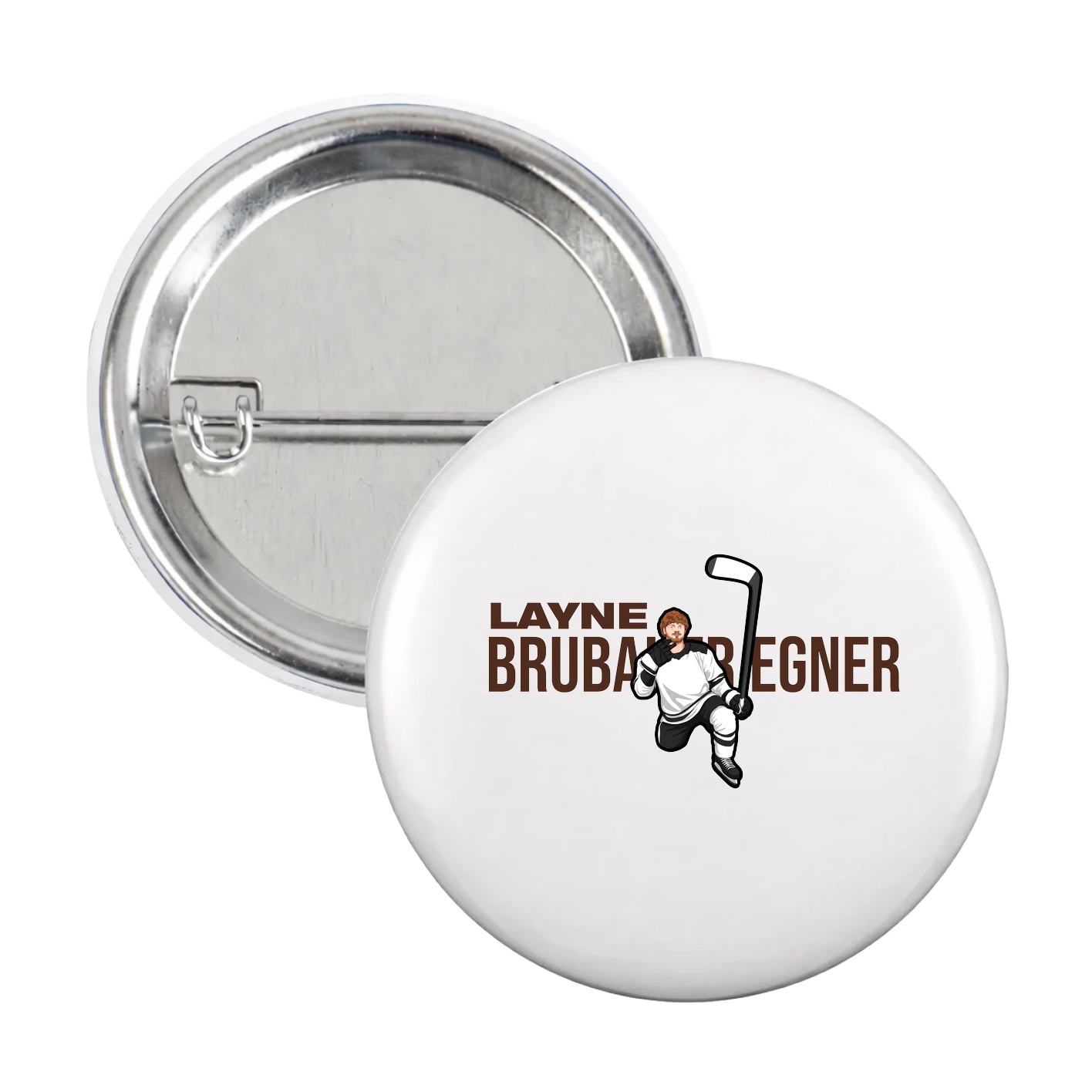 Game Day Button — Player Name in White