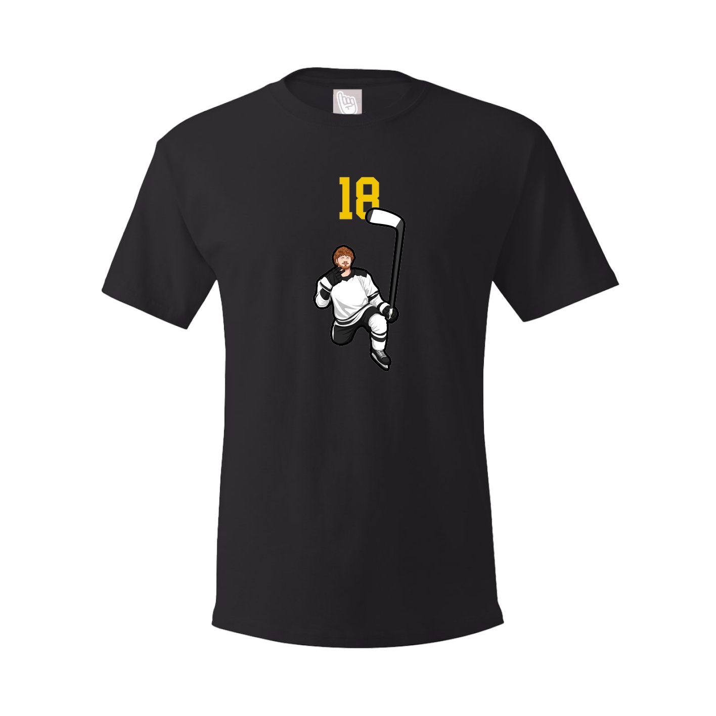 Tee — Number Top in Black