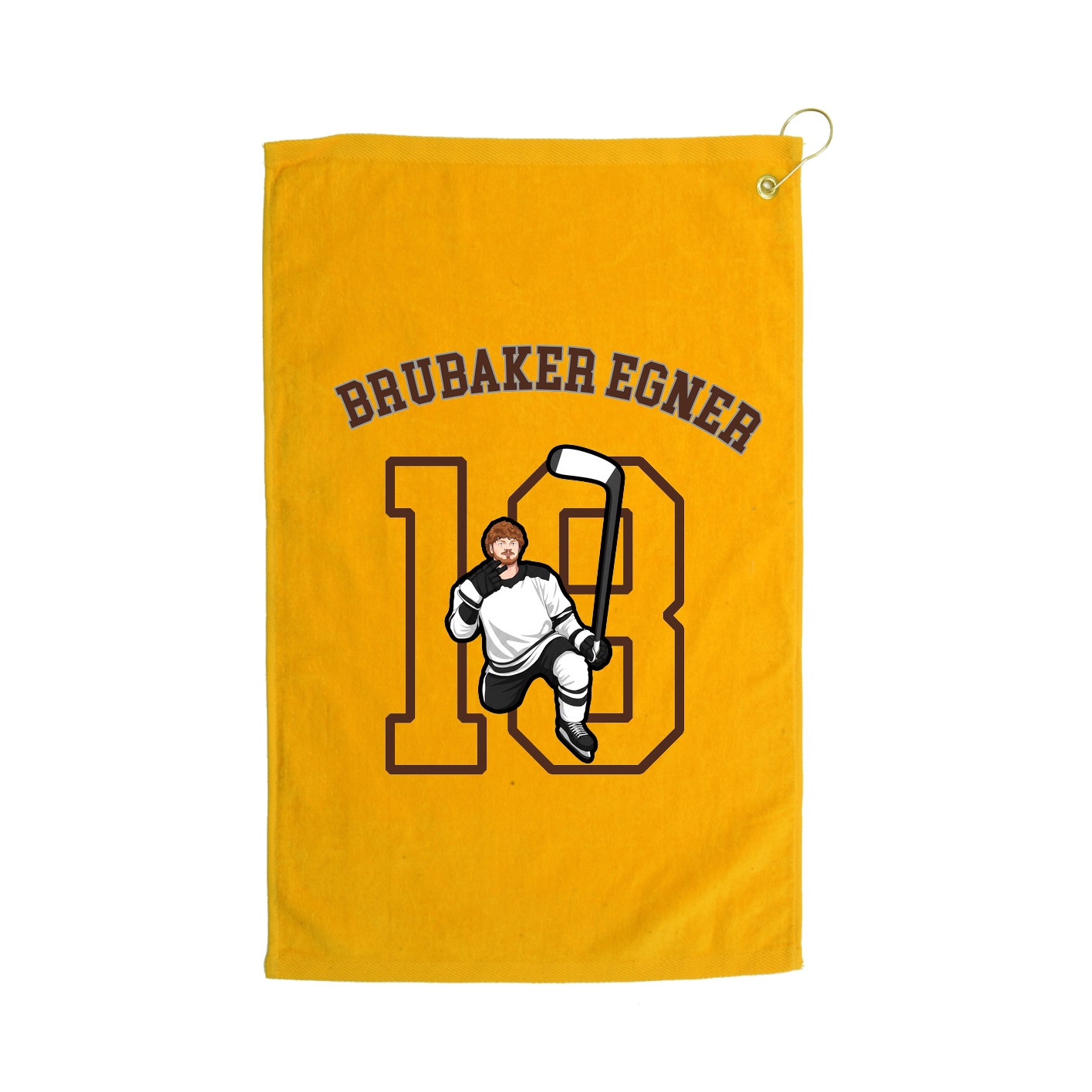 Golf Towel — Shirsey Arch in Gold