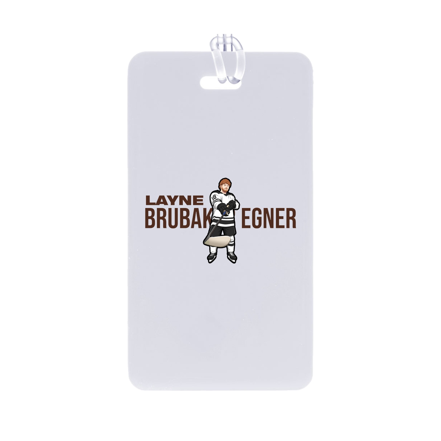 Bag Tag — Player Name in Classic