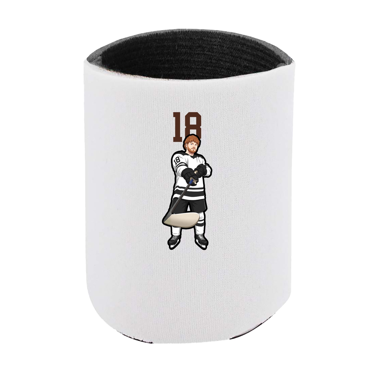 Can Holder — Number Top in White