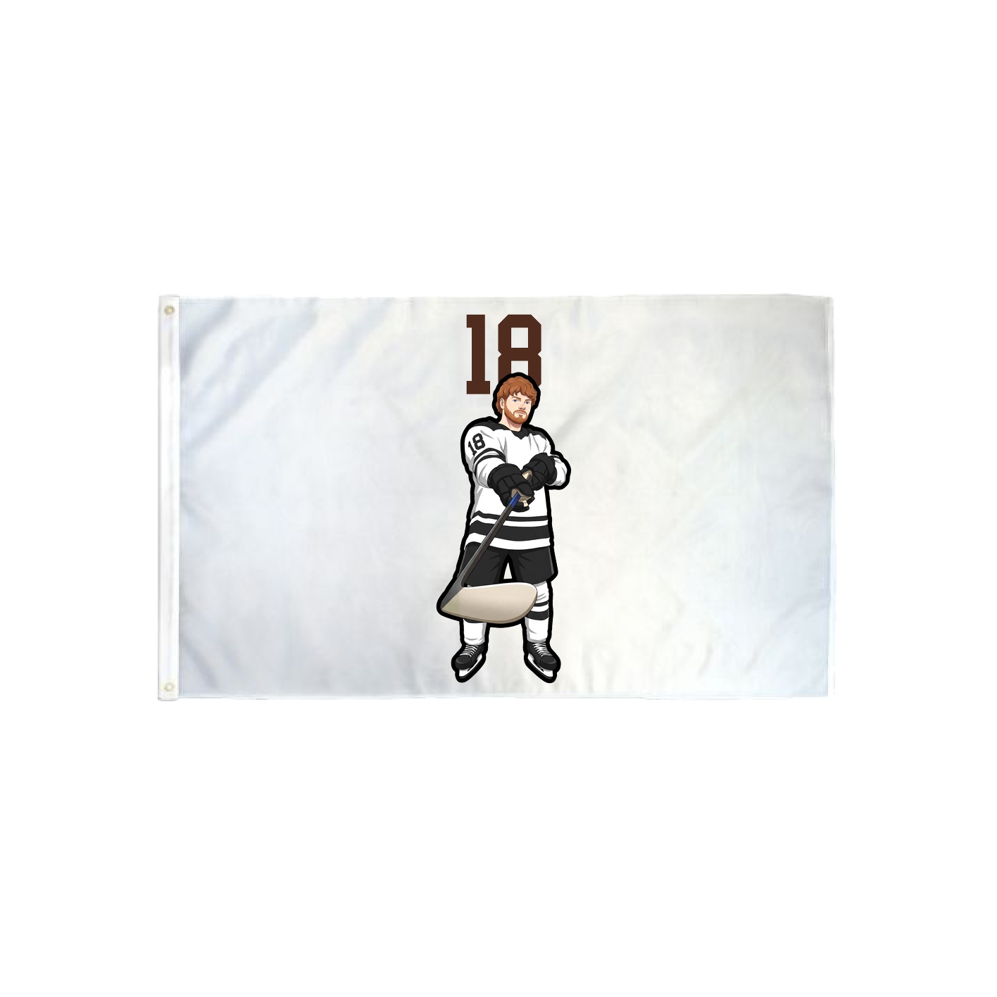 3x5 Flag — Number Top in Classic