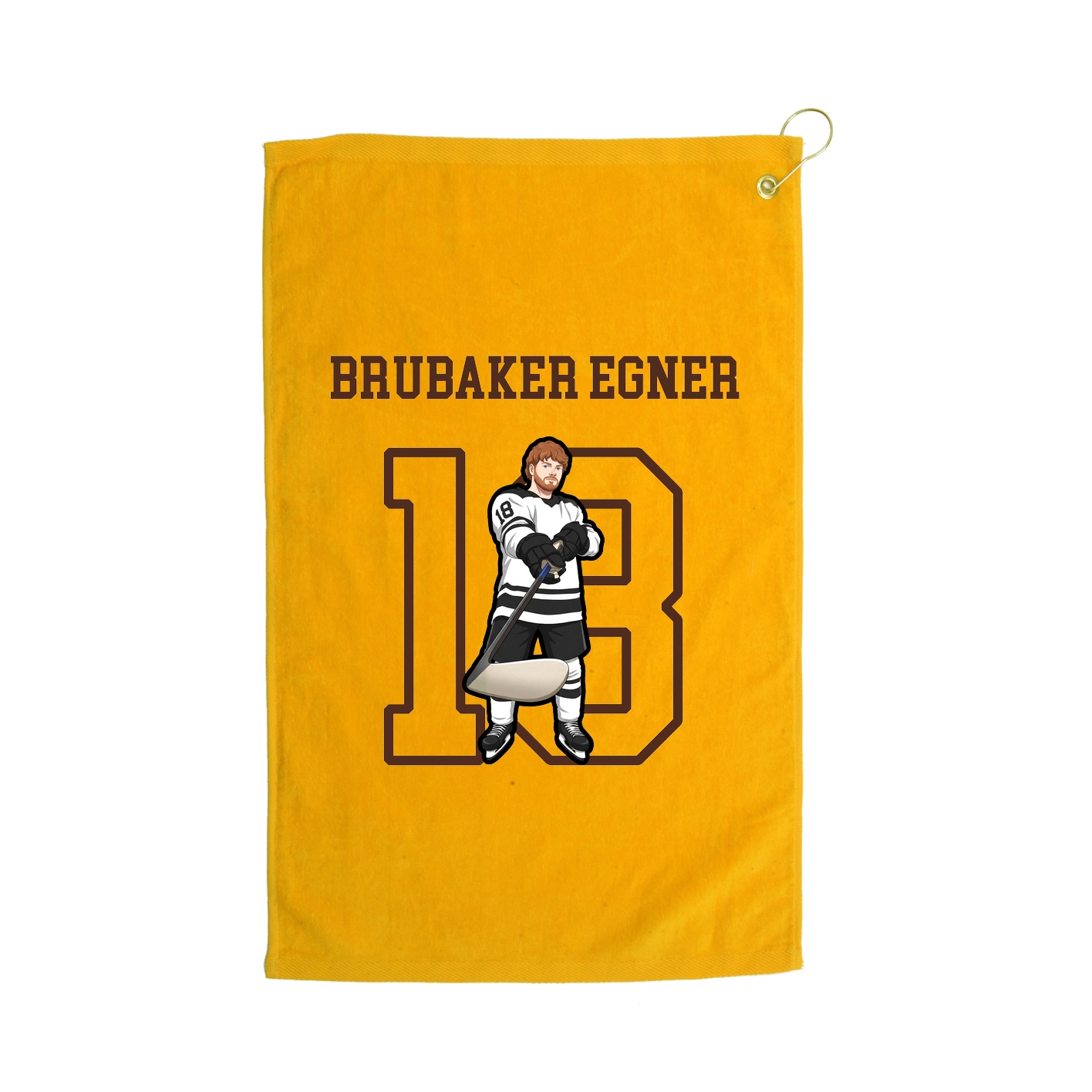 Golf Towel — Shirsey in Gold