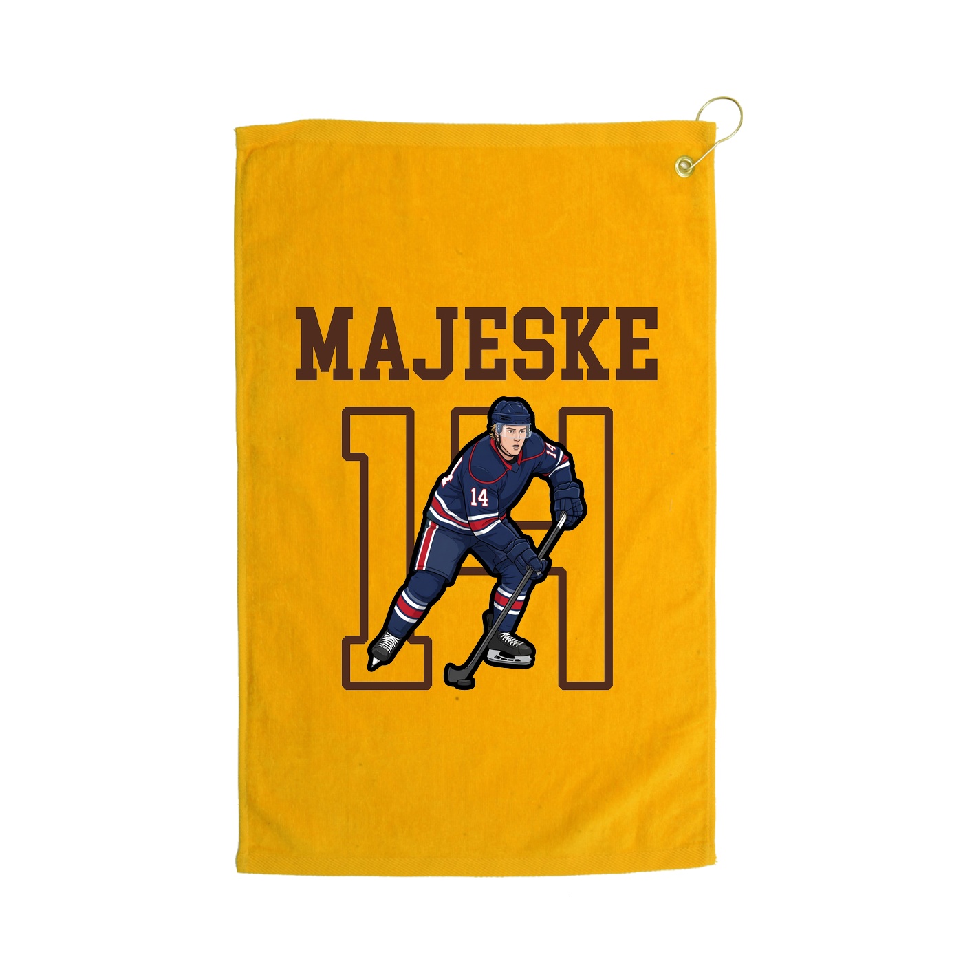Golf Towel — Shirsey in Gold