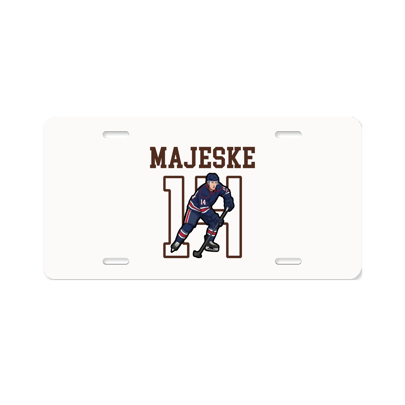License Plate — Shirsey in Classic