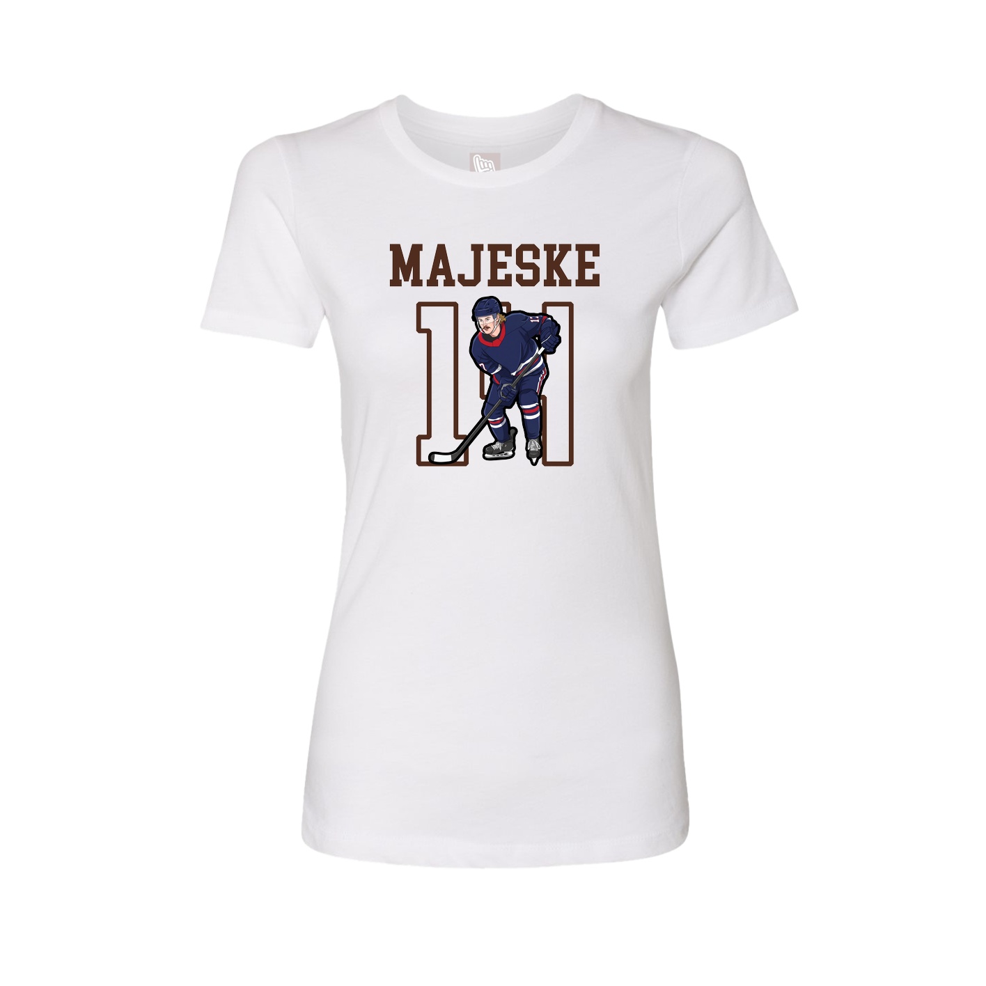 Fitted Women's Tee — Shirsey in White