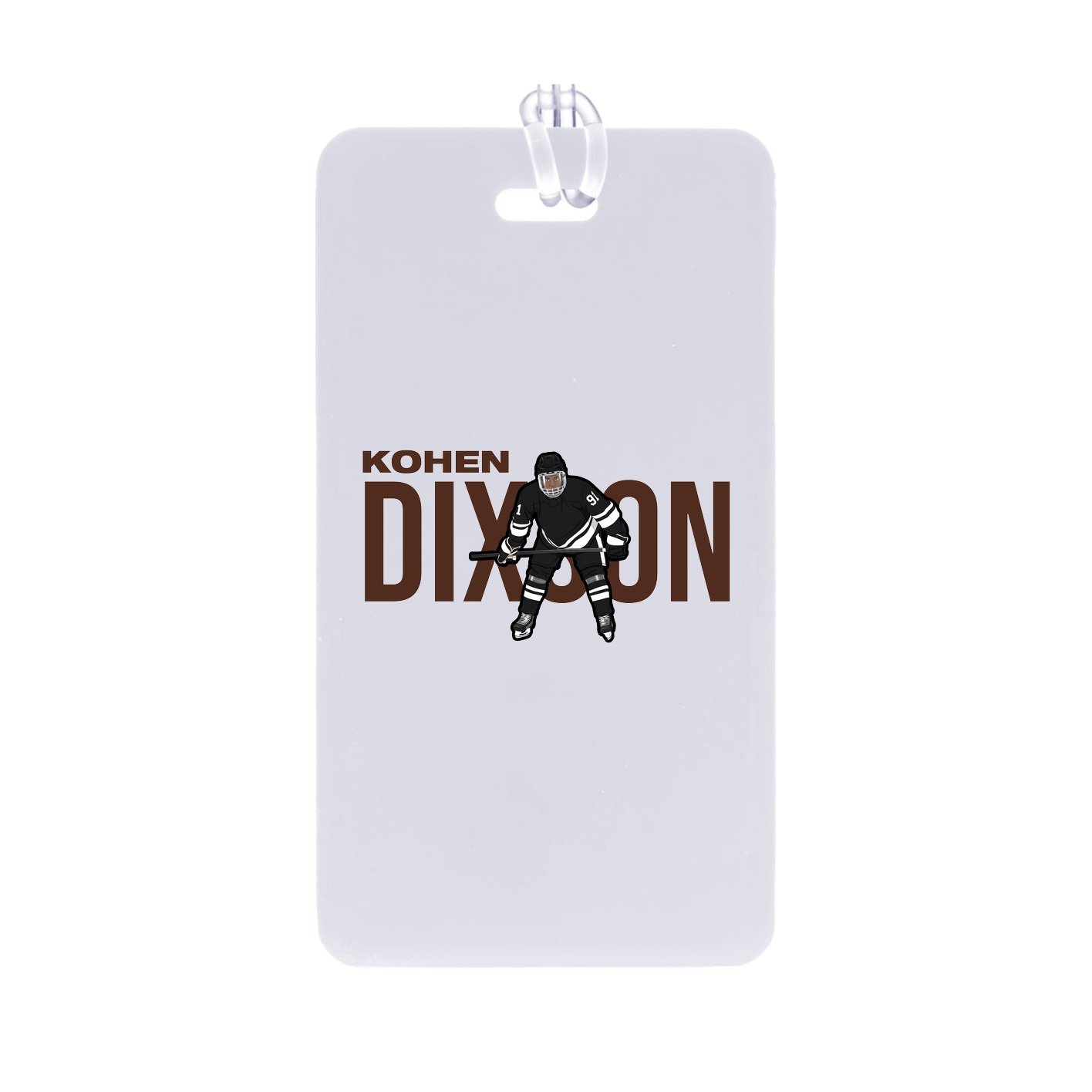 Bag Tag — Player Name in Classic