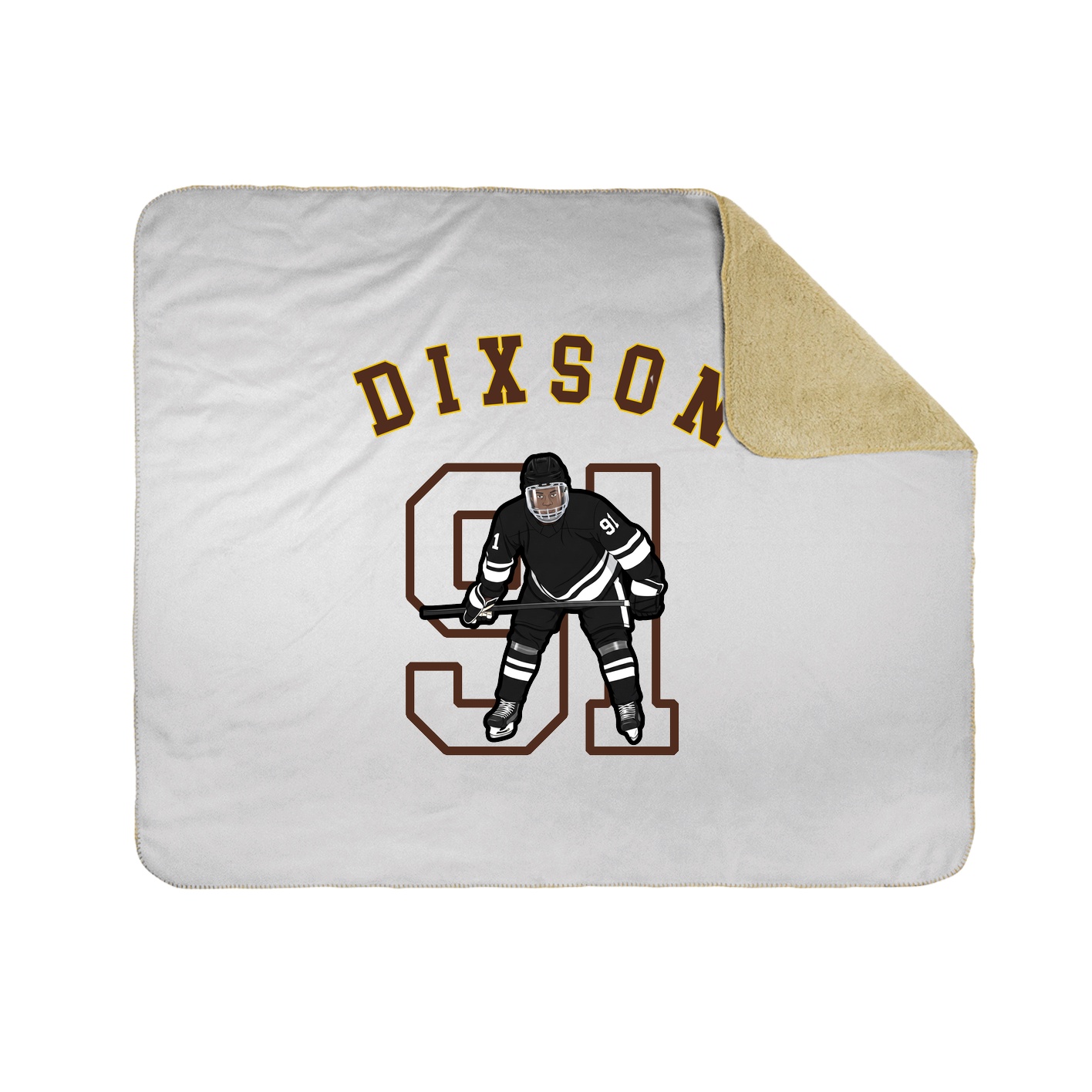 Throw Blanket — Shirsey Arch in White