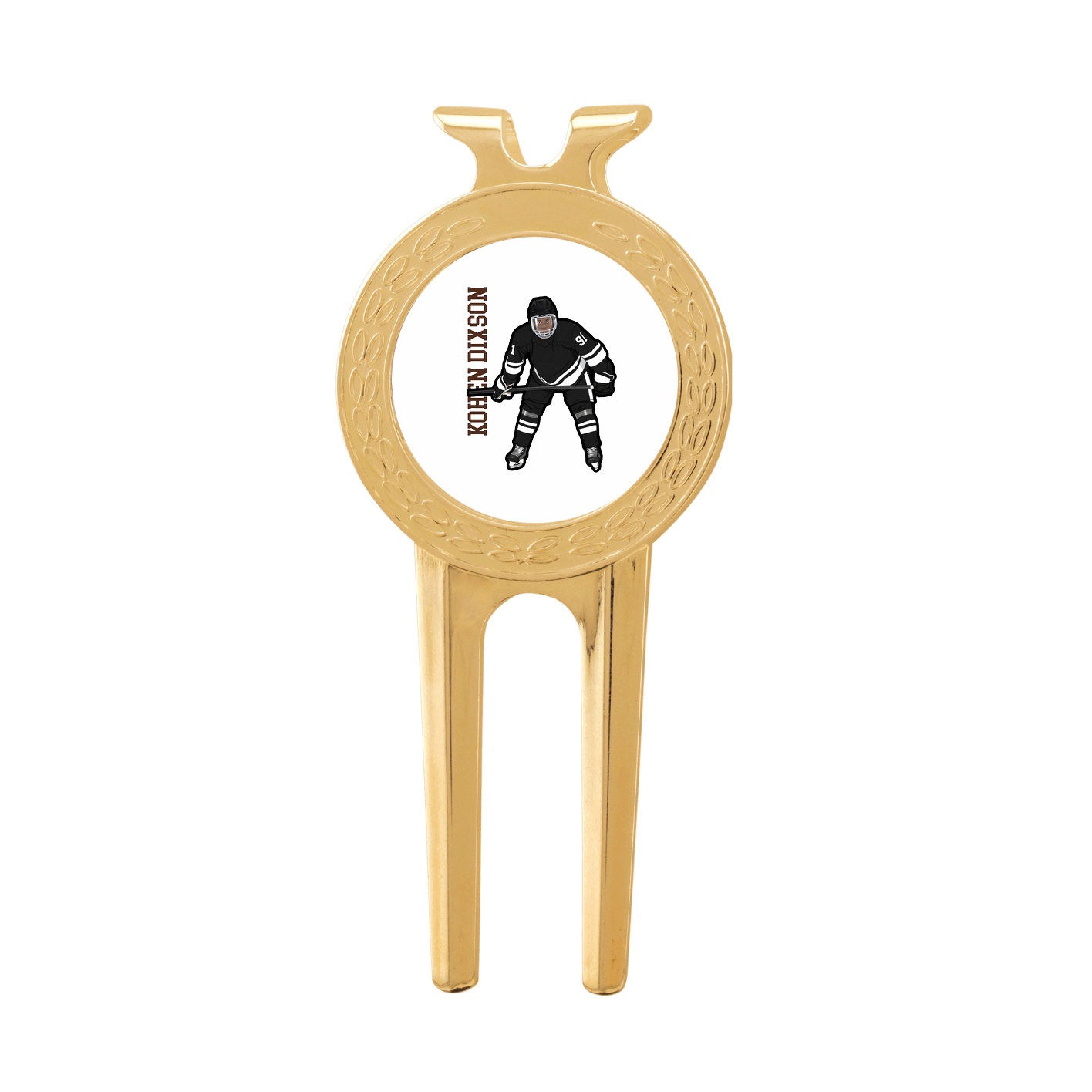 Divot Tool with Ball Marker — Name Vertical in Classic