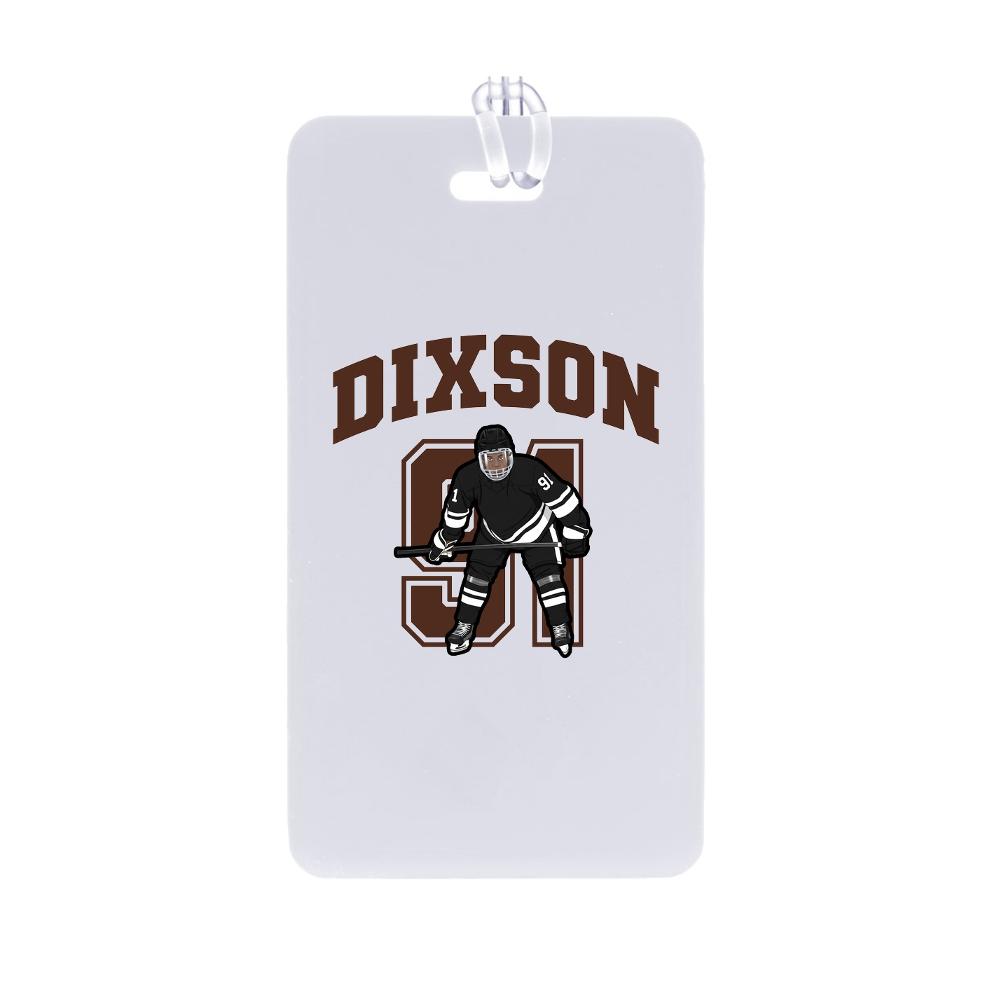 Bag Tag — Number in Classic