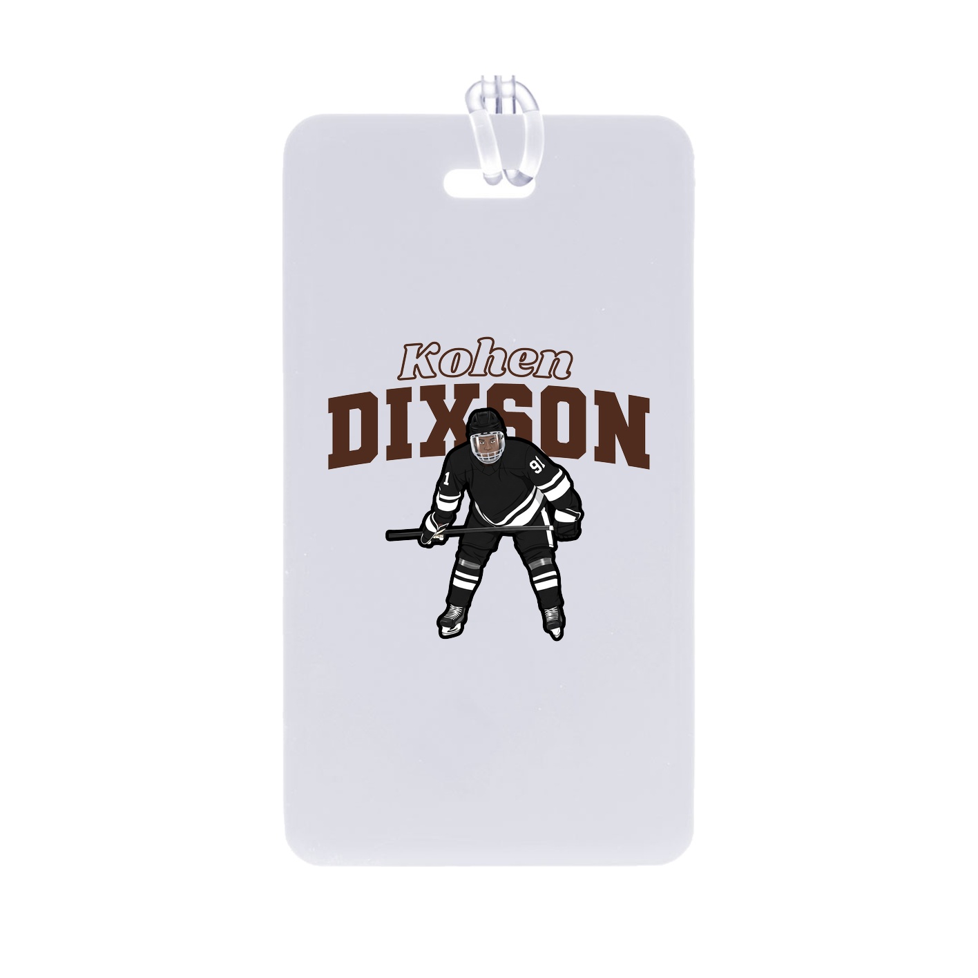 Bag Tag — Name Arch in Classic