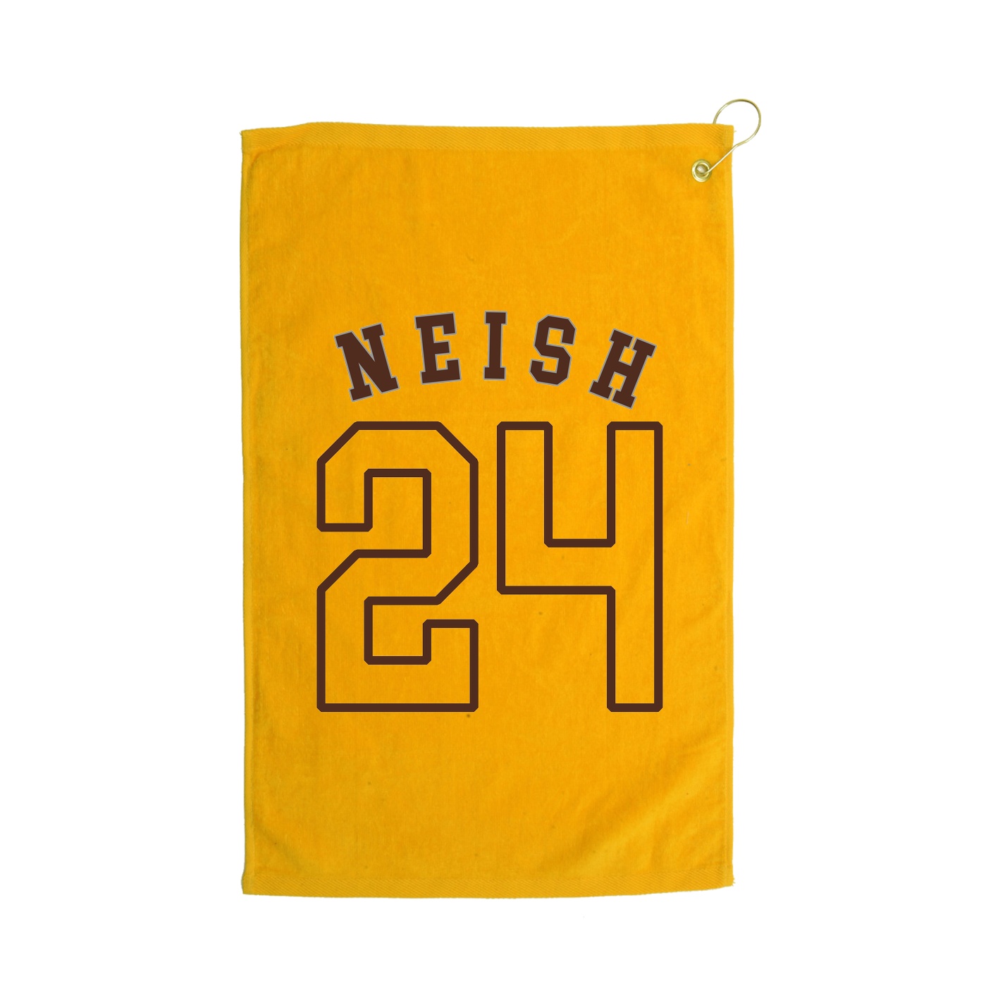 Golf Towel — Shirsey Arch in Gold