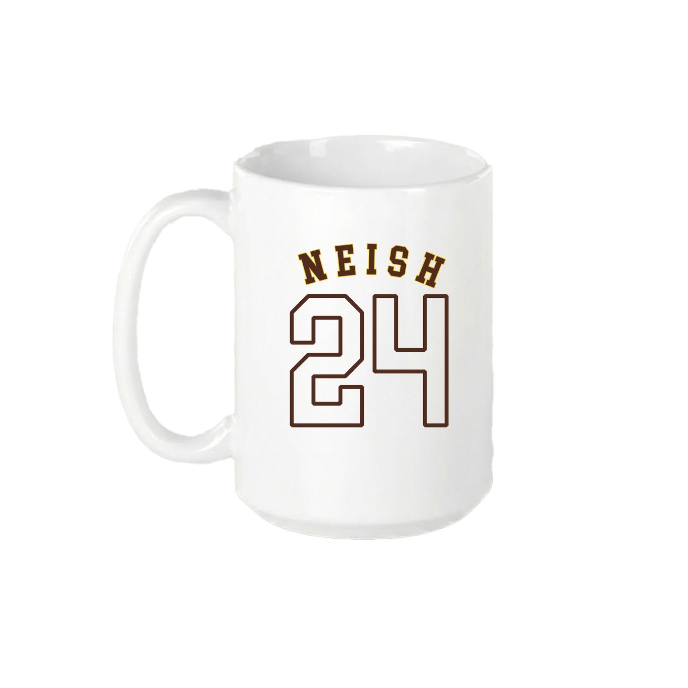 15oz Coffee Mug — Shirsey Arch in White