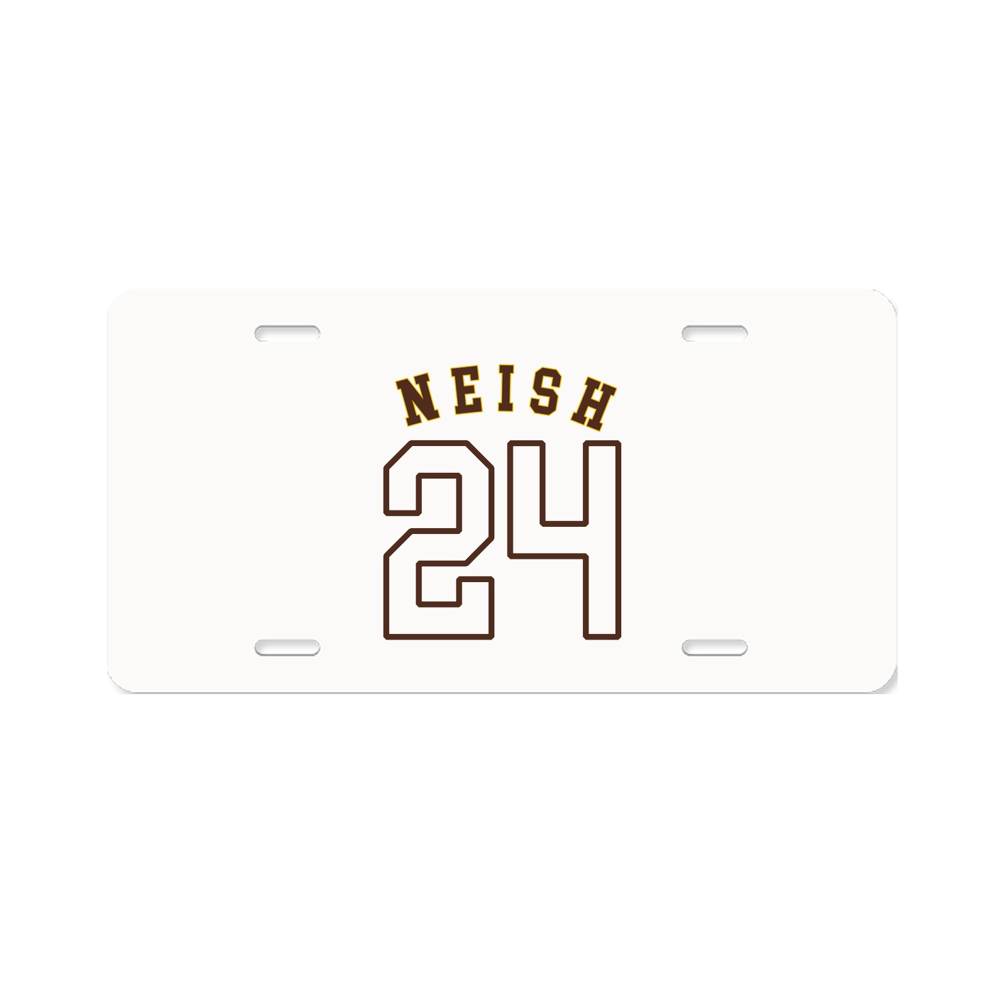 License Plate — Shirsey Arch in Classic