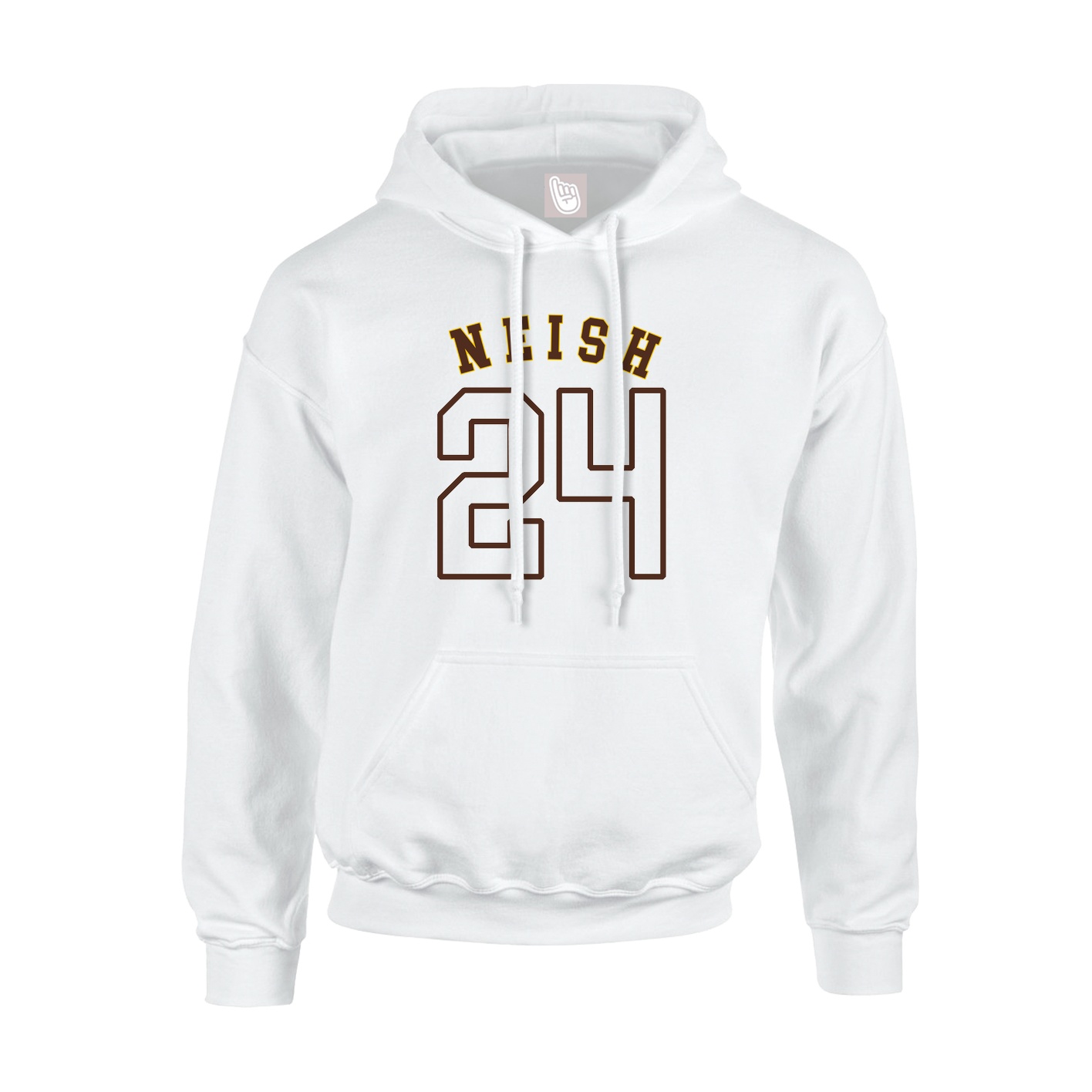 Hoodie — Shirsey Arch in White