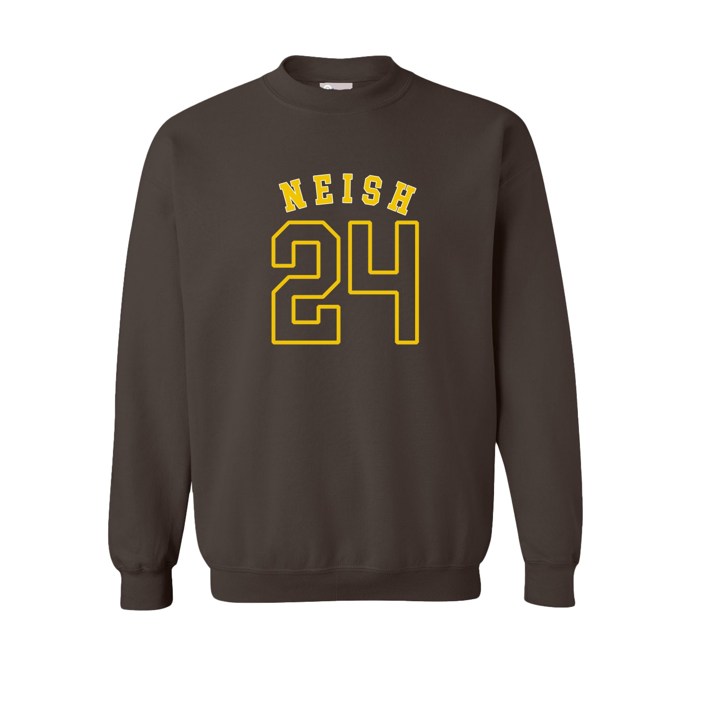 Fleece Crew — Shirsey Arch in Brown