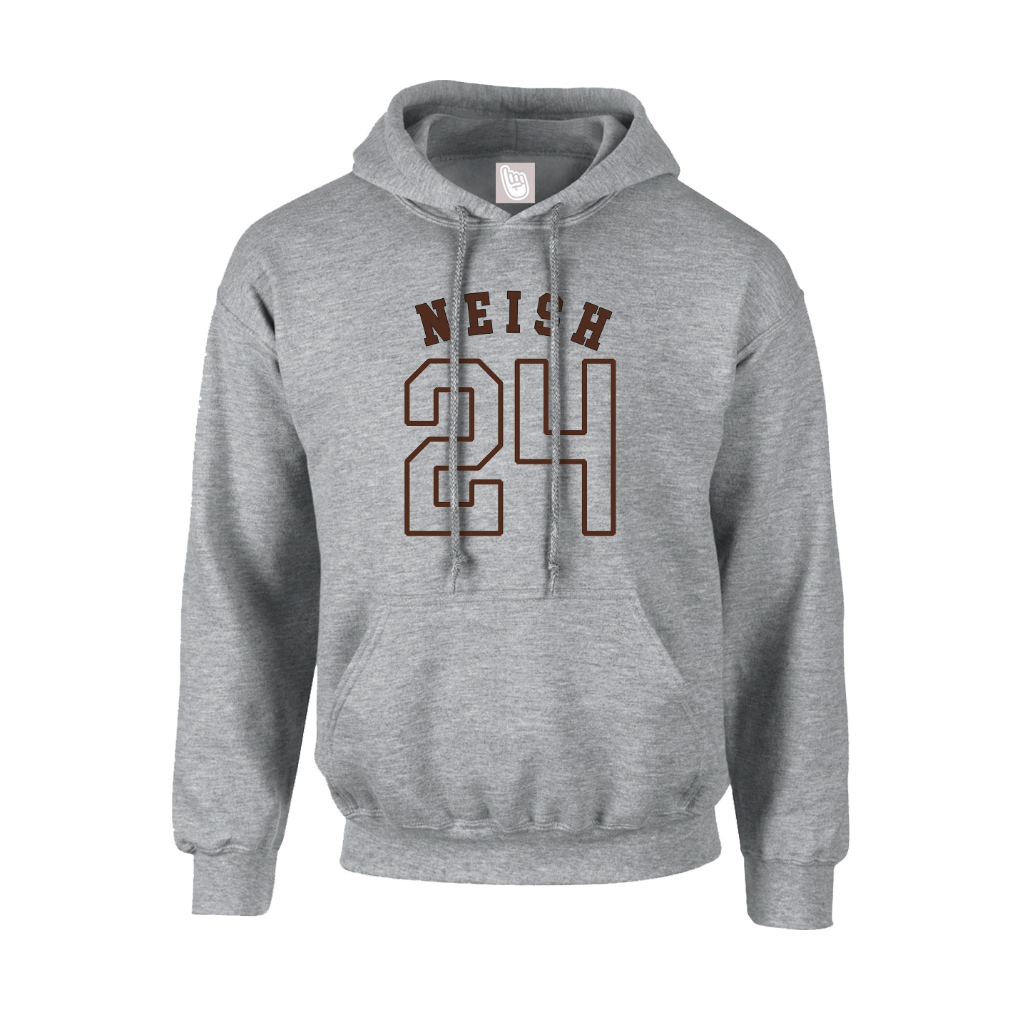 Youth Hoodie — Shirsey Arch in Grey