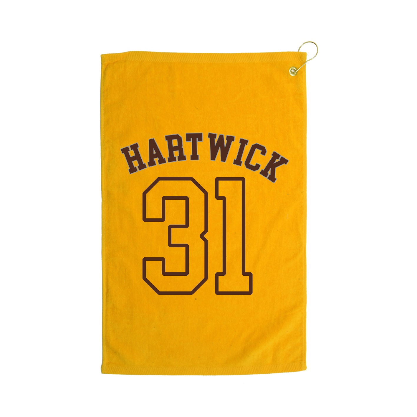 Golf Towel — Shirsey Arch in Gold