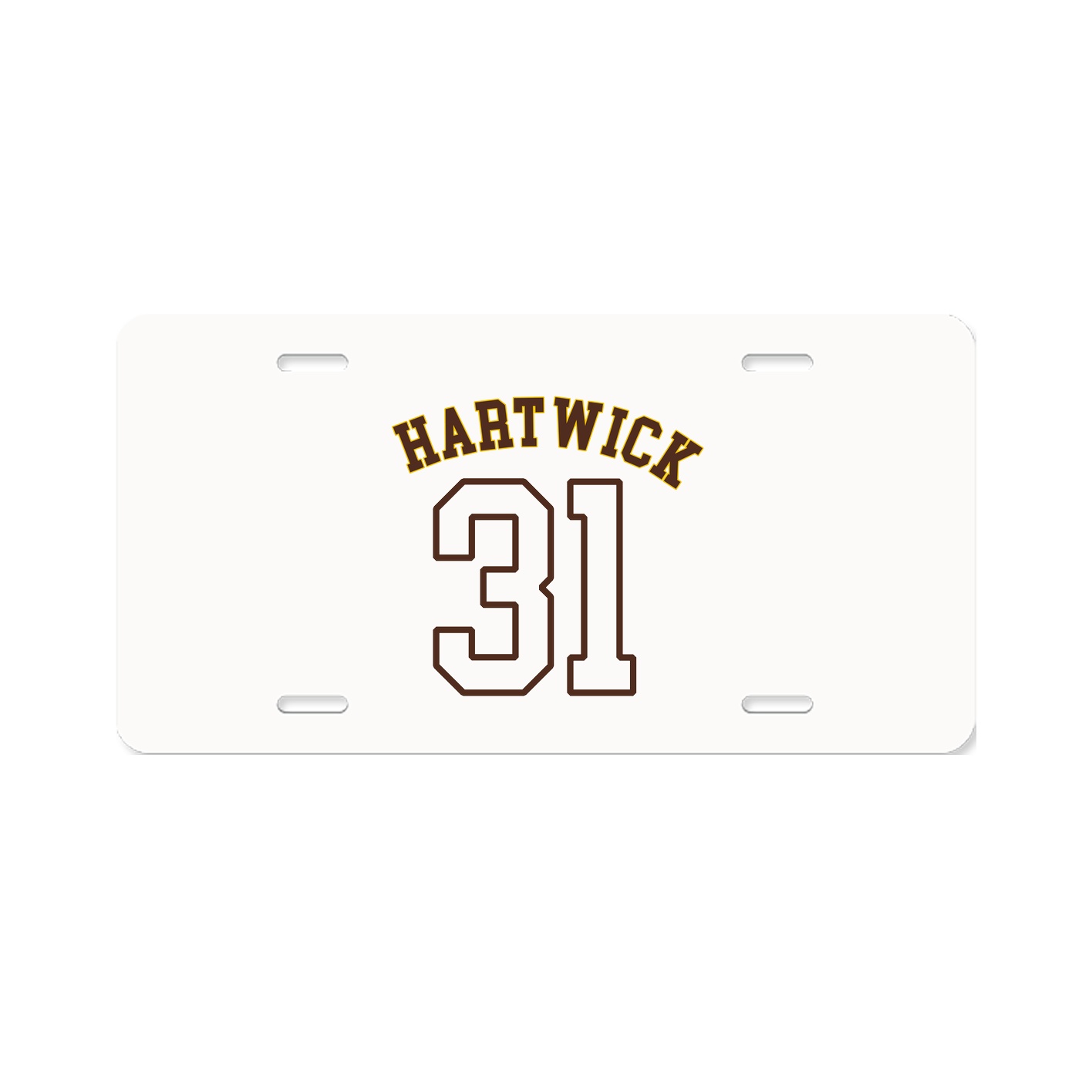 License Plate — Shirsey Arch in Classic