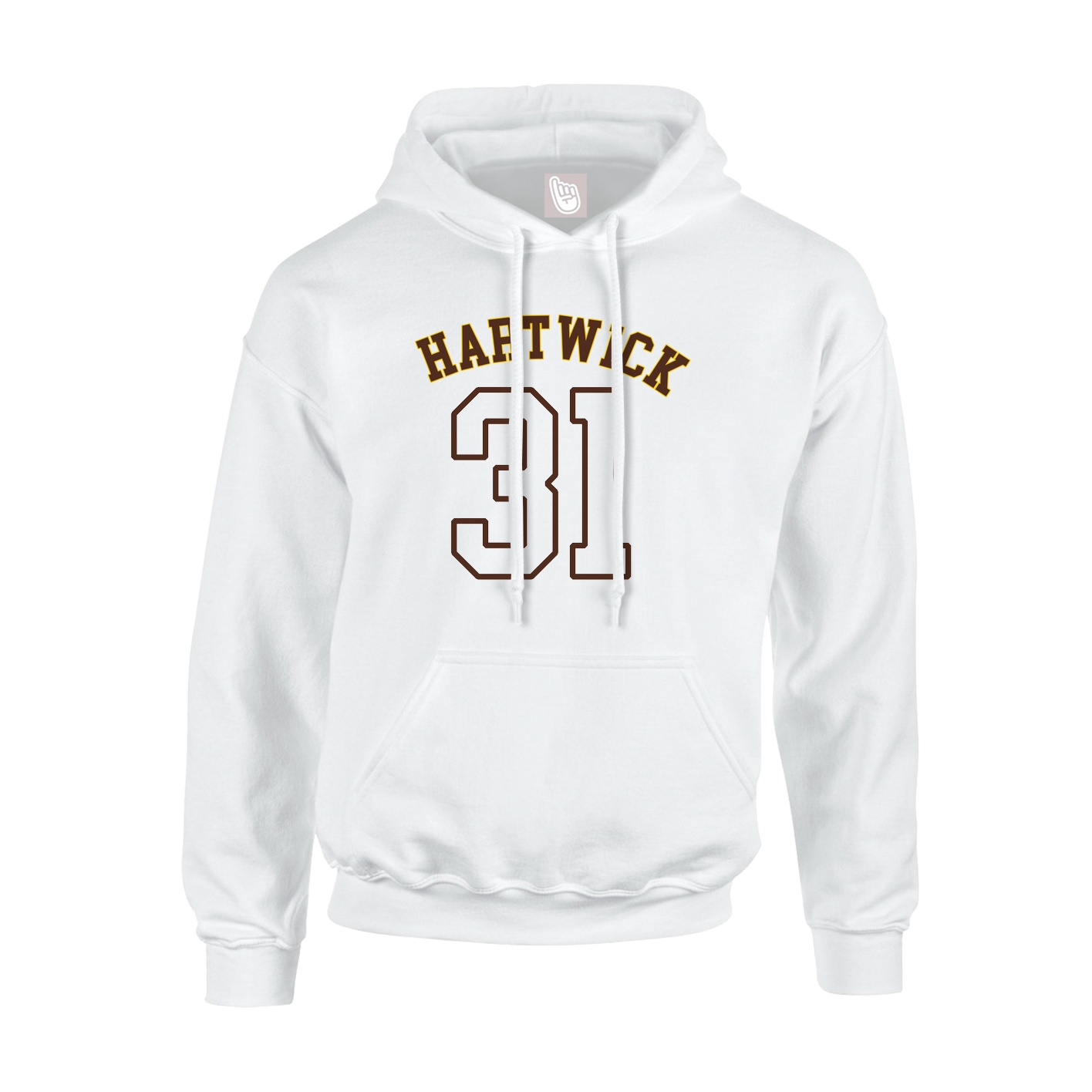 Hoodie — Shirsey Arch in White