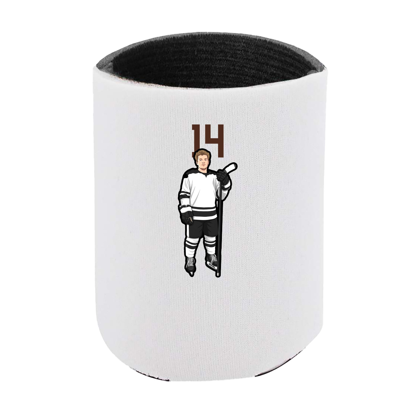 Can Holder — Number Top in White