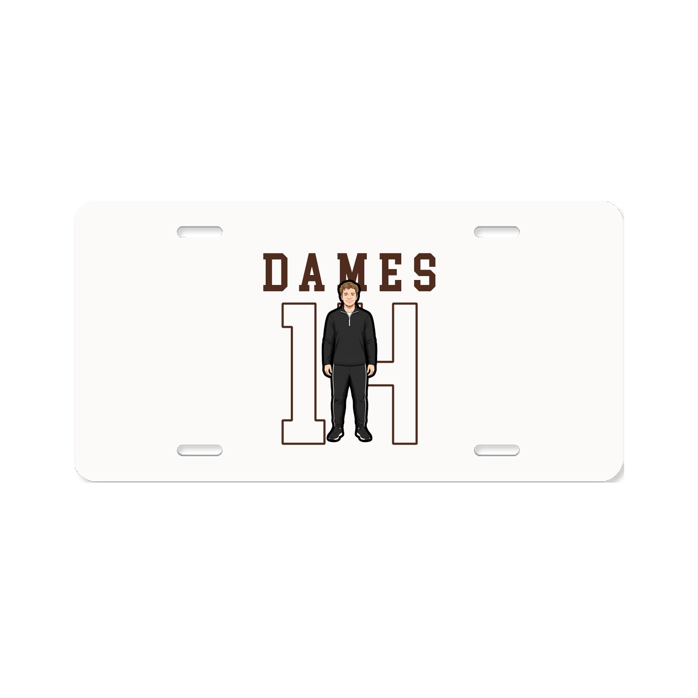 Aluminum License Plate