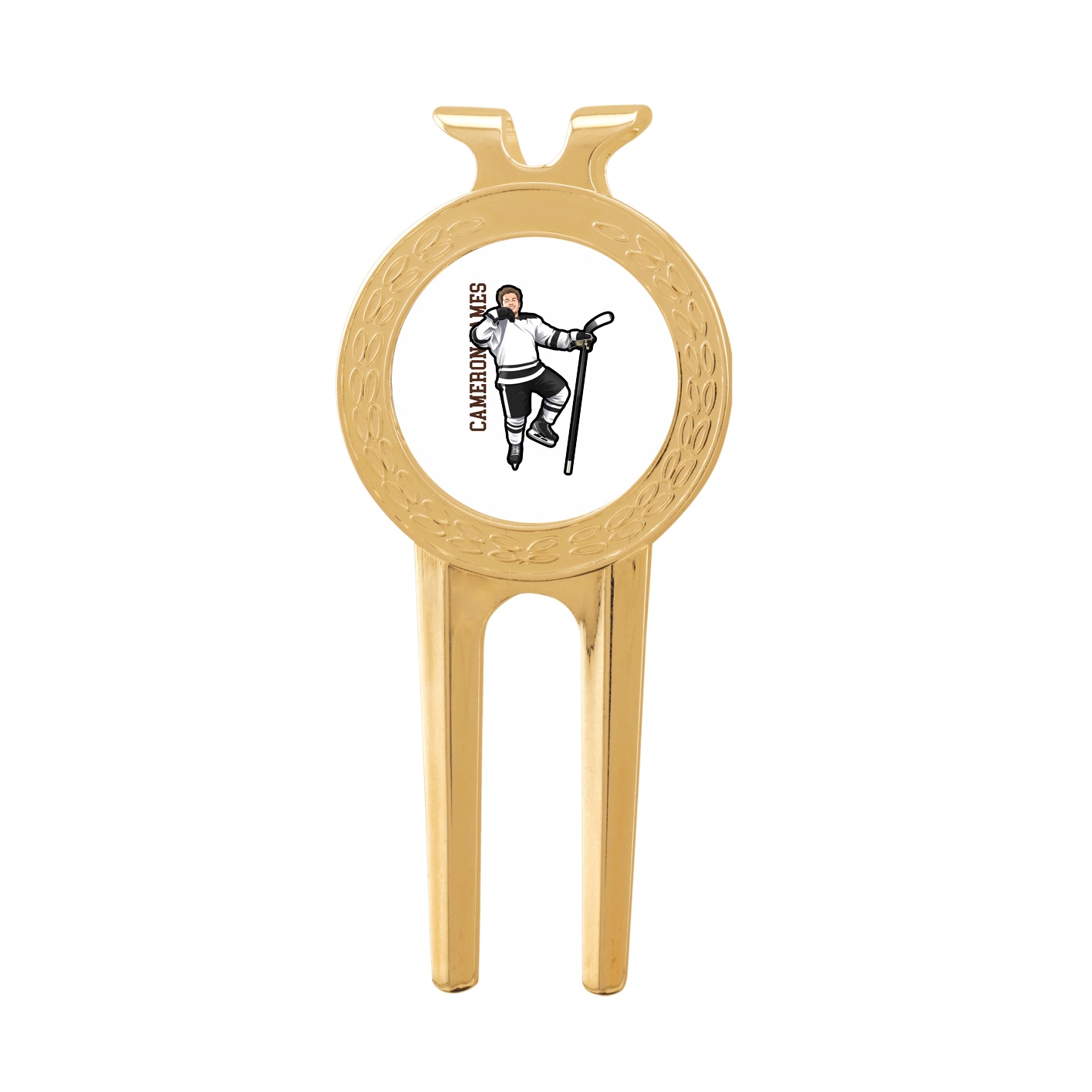 Divot Tool with Ball Marker — Name Vertical in Classic