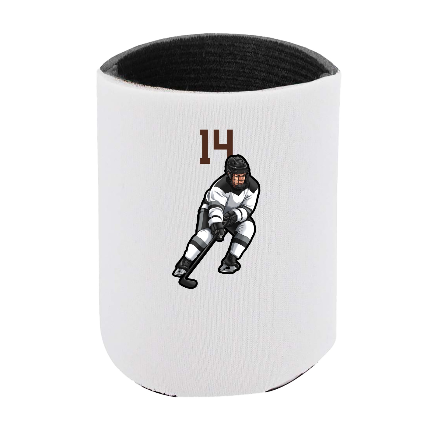 Can Holder — Number Top in White